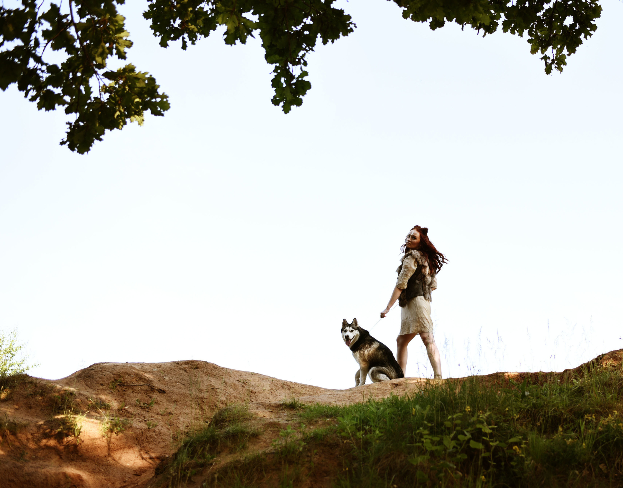 Охотница и волк. Семейный и детский фотограф во Фрязино, Ивантеевке и Щелково Матвеева