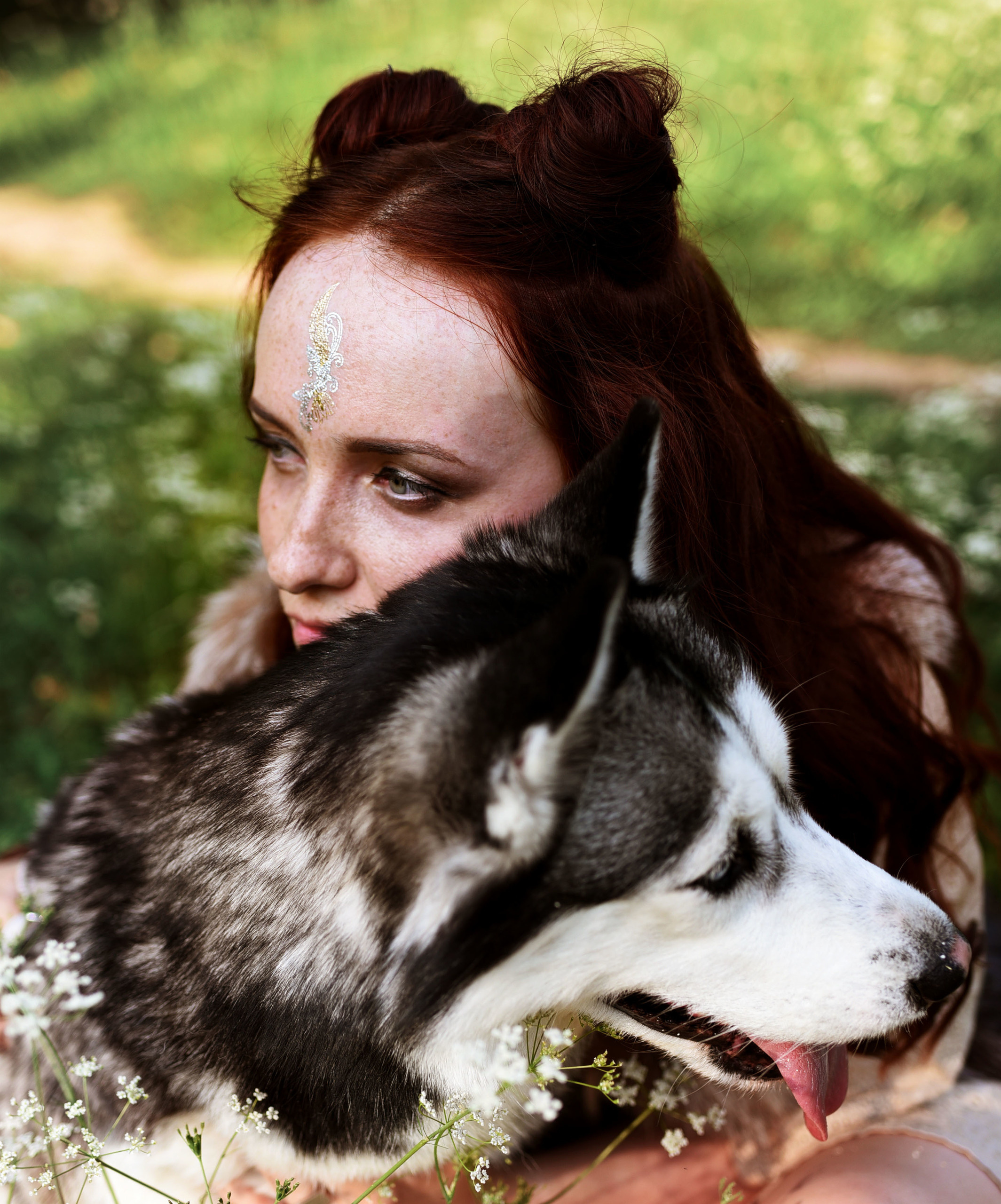 Охотница и волк. Семейный и детский фотограф во Фрязино, Ивантеевке и Щелково Матвеева