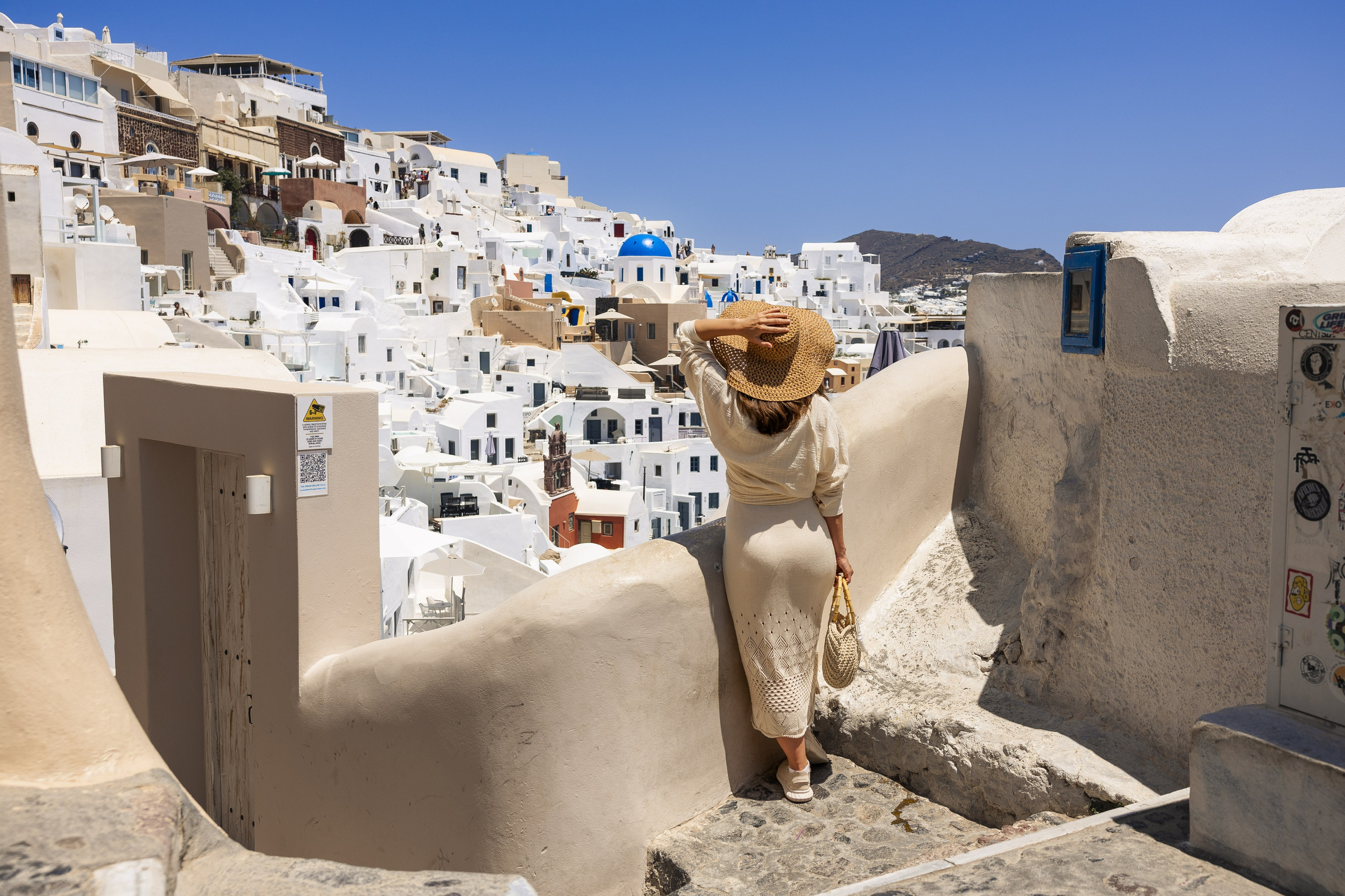 Санторини. Фото департамент круизного лайнера Астория Гранде