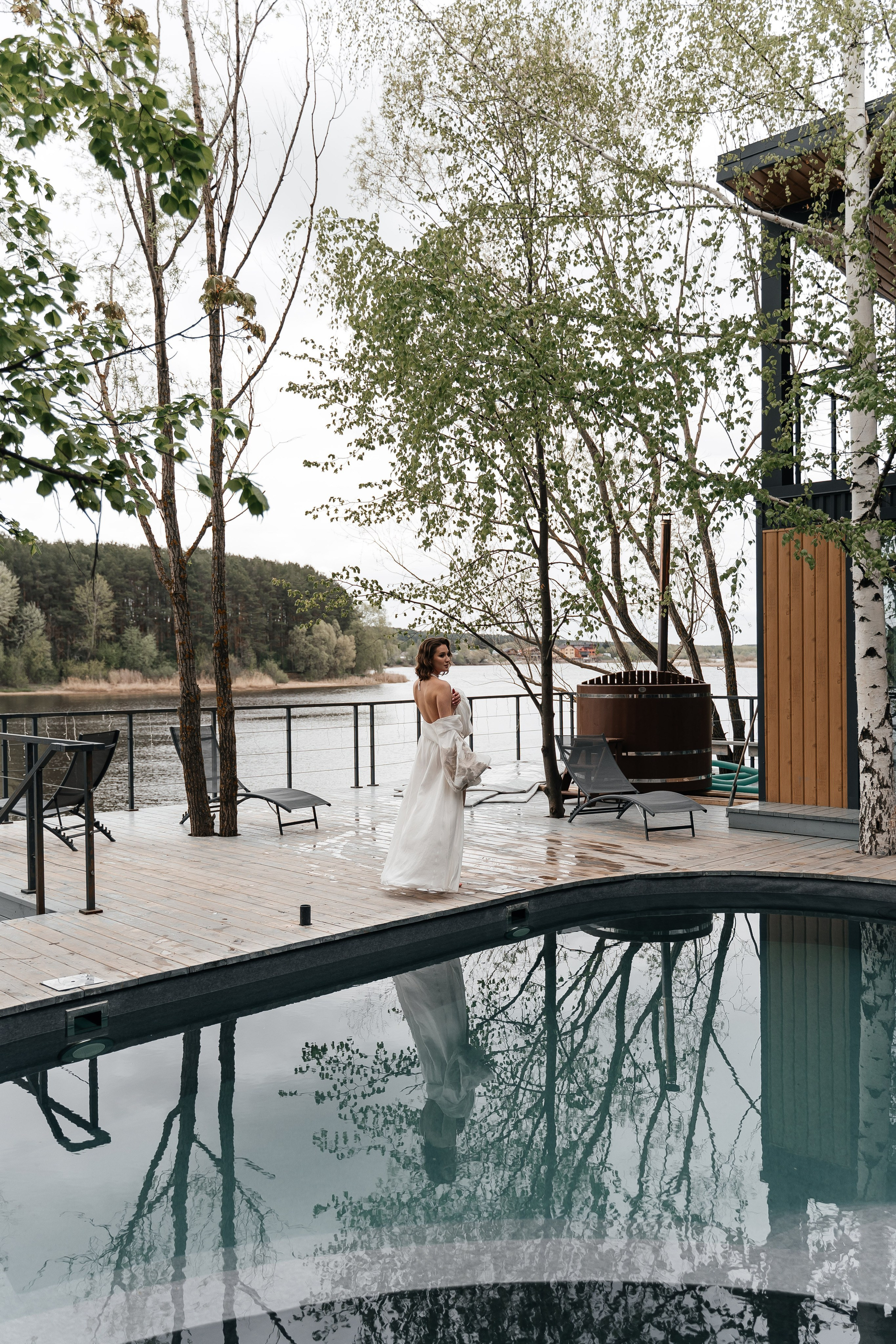 В загородном клубе "Утрау"