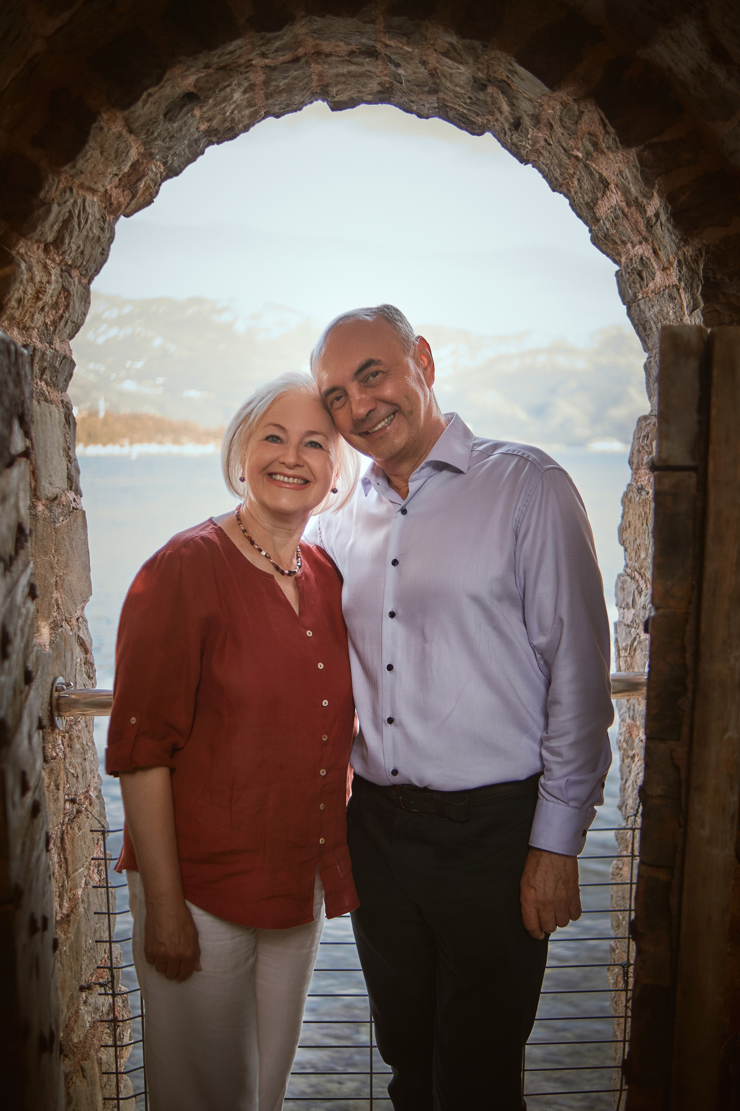 Family Photoshoot in Budva Old Town: Three Generations