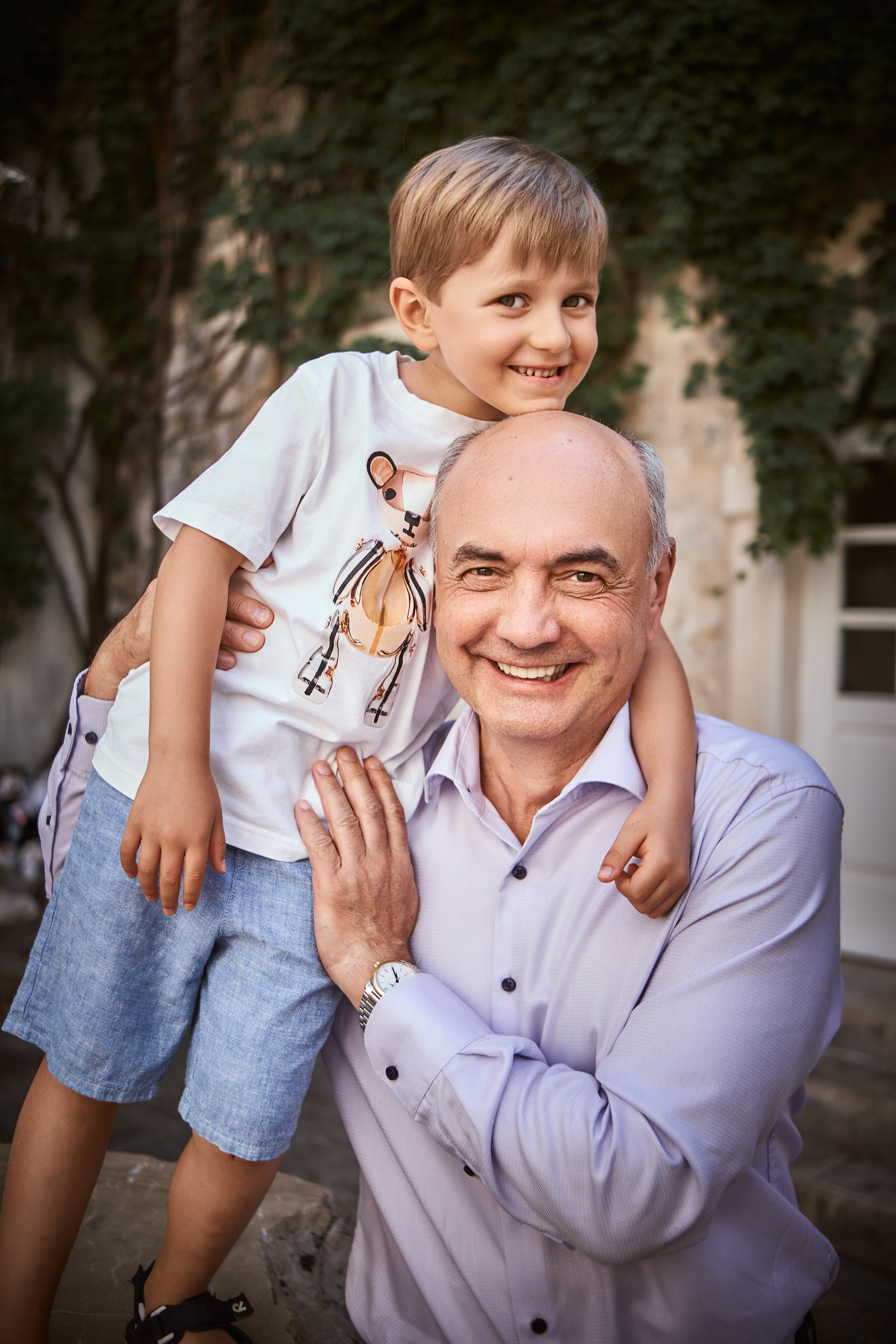 Family Photoshoot in Budva Old Town: Three Generations