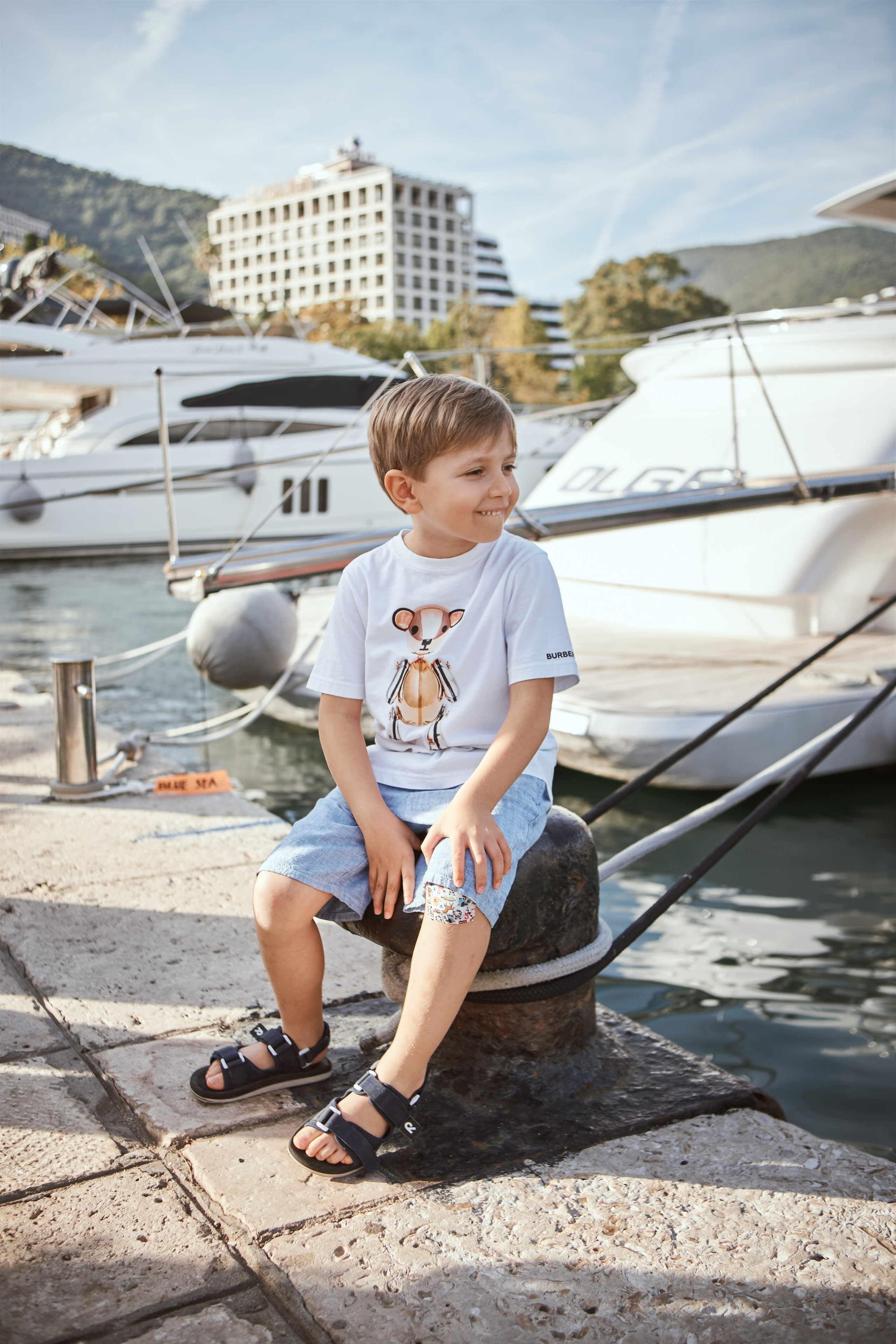 Family Photoshoot in Budva Old Town: Three Generations