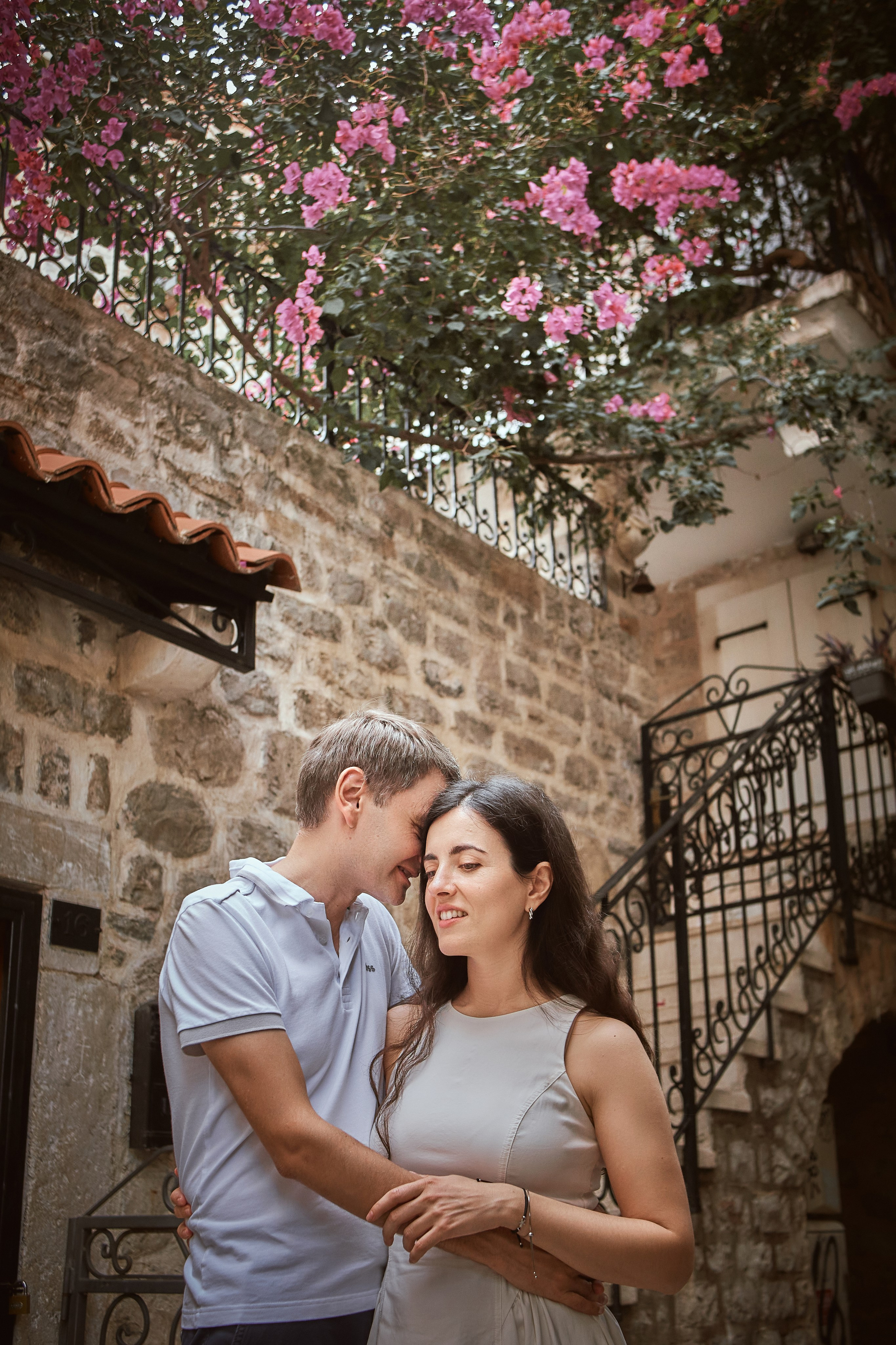 Family Photoshoot in Budva Old Town: Three Generations