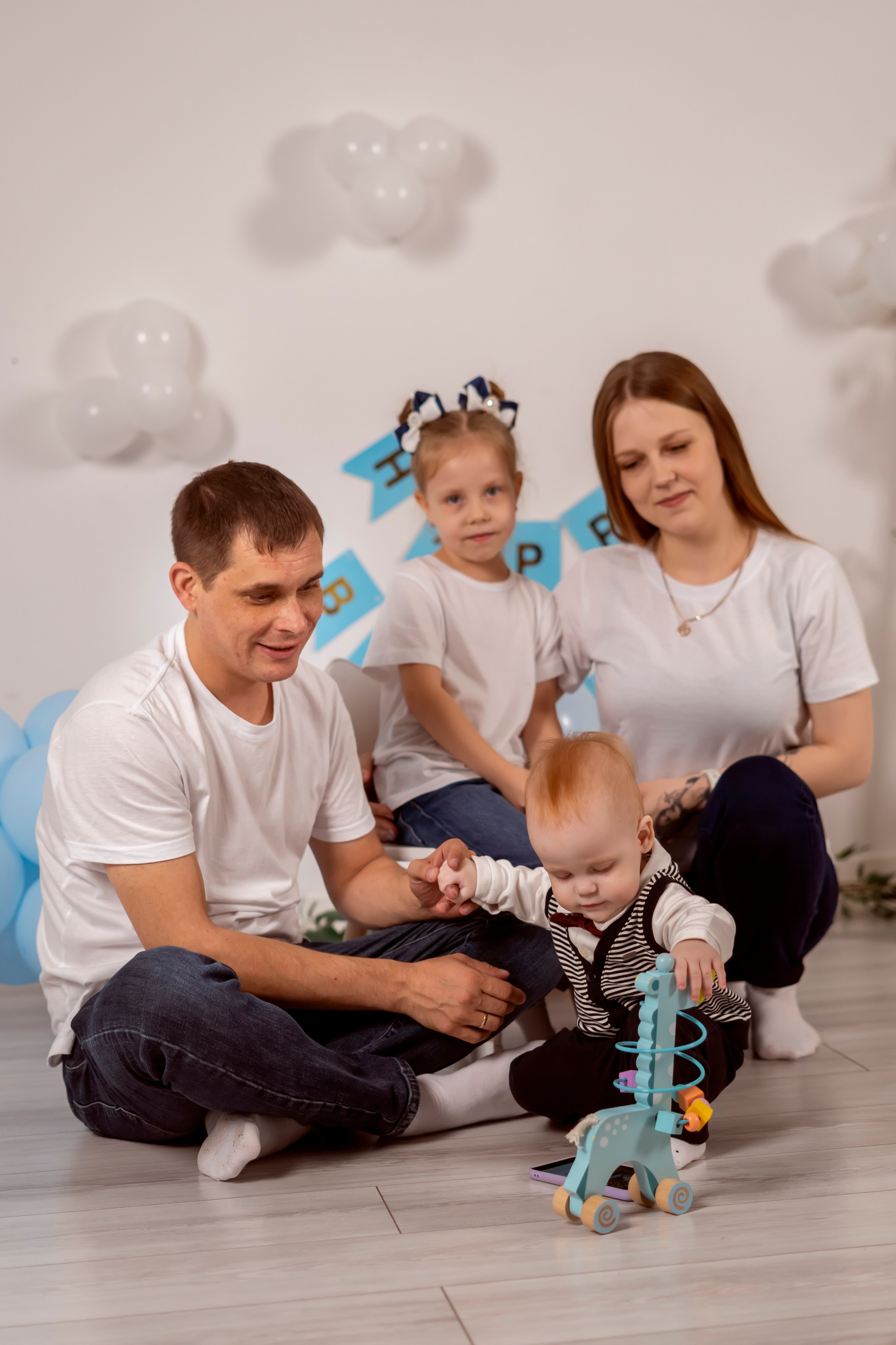 Годовасие в LettLoft. Семейный и детский фотограф в Хабаровске Анна Гриневич