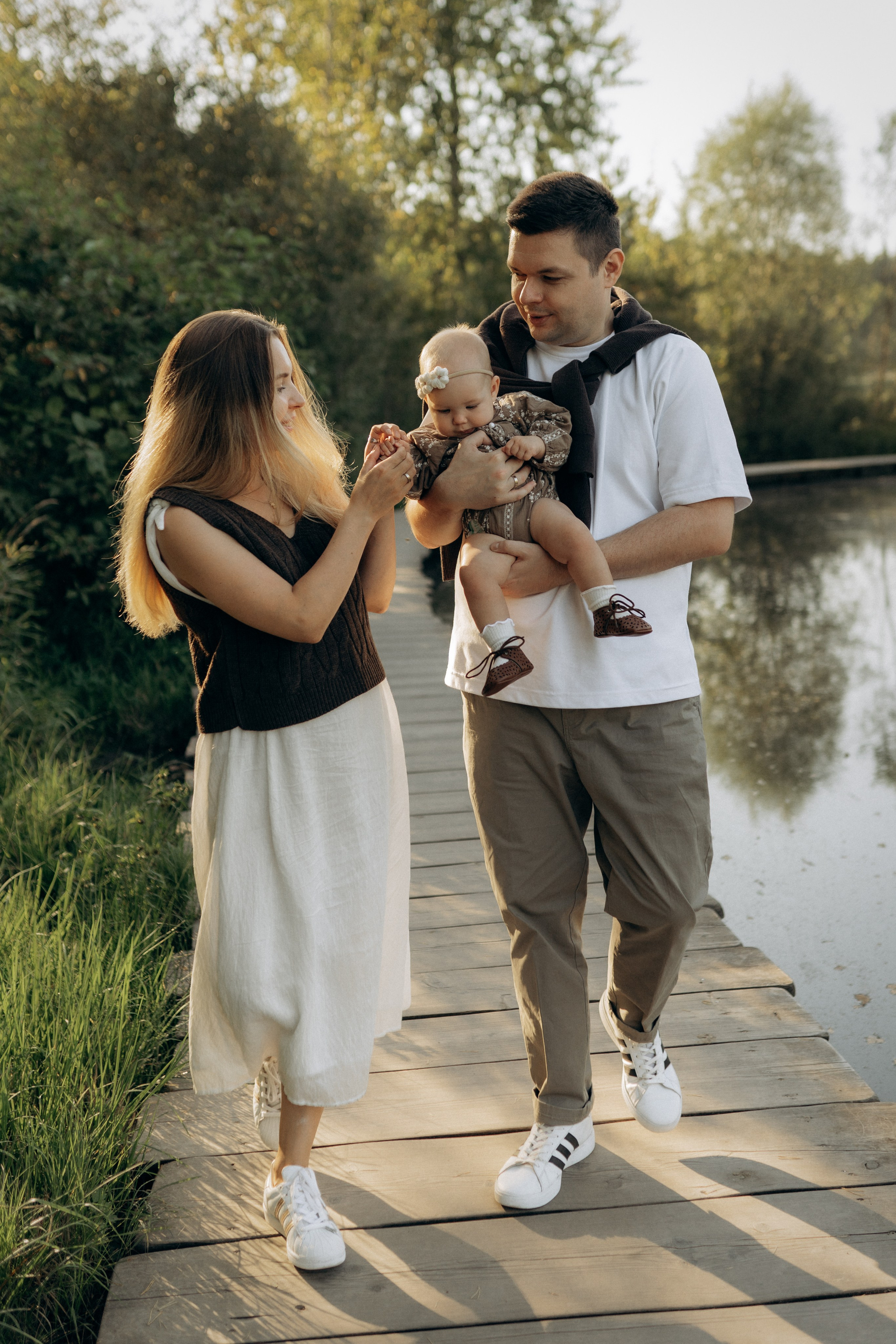 Мирослава и родители. Семейный lifestyle фотограф в Москве Рената Рафикова