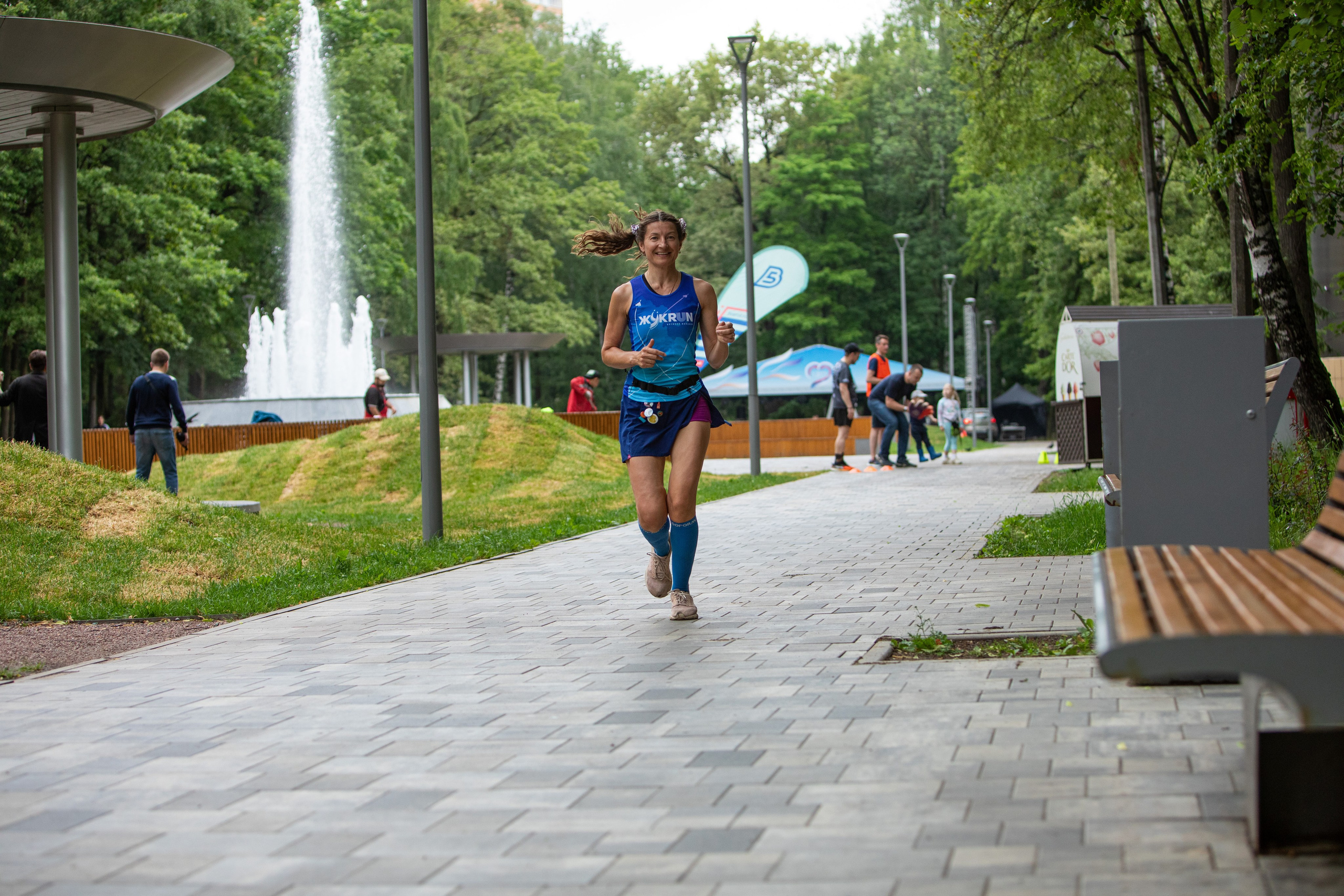 5 вёрст в Химках в День России, 12.06.24. Фотограф Сергей Ловкий