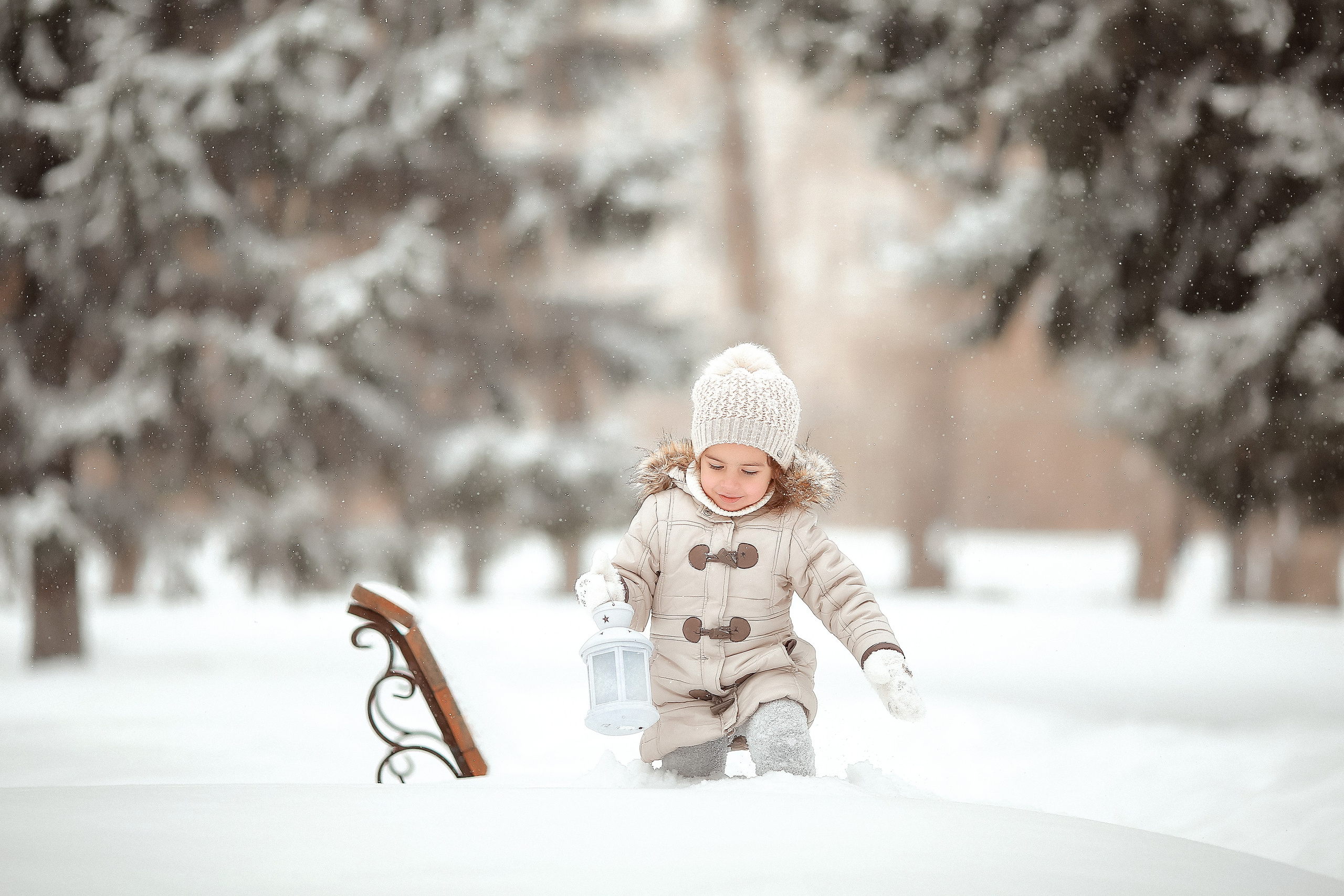 Белоснежная зима. Семейный фотограф в Новосибирске Екатерина Сафронова