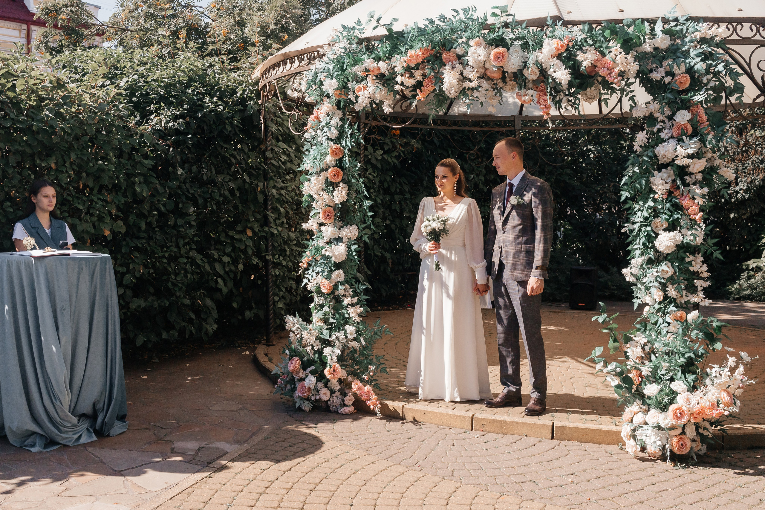 Шатер, выездная церемония в Нижнем Новгороде, Нижегородский Дворец Бракосочетания