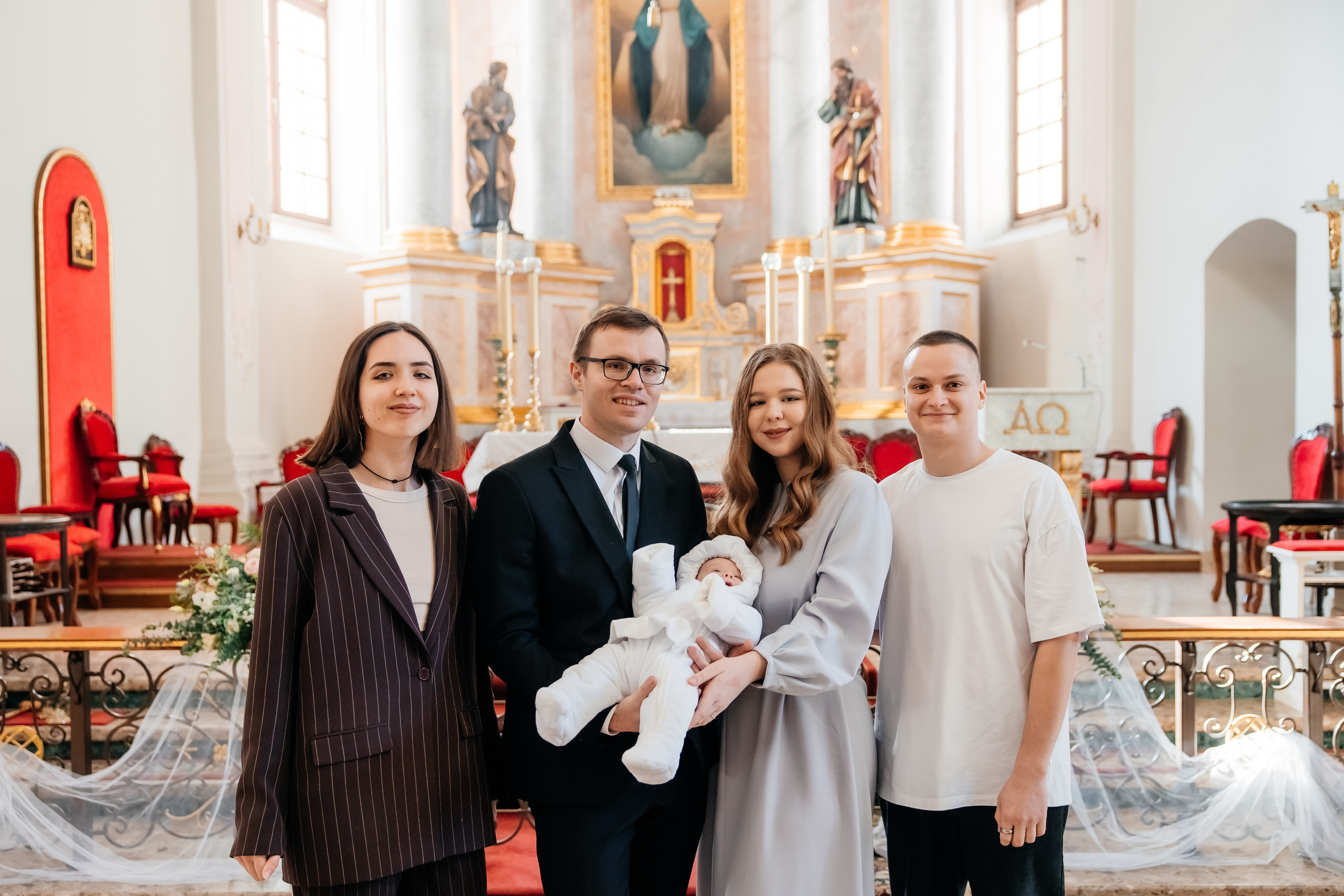 Крещение Софии. Архикафедральный костел Имени Пресвятой Девы Марии. Фотограф ВИКА МЕДУЗА