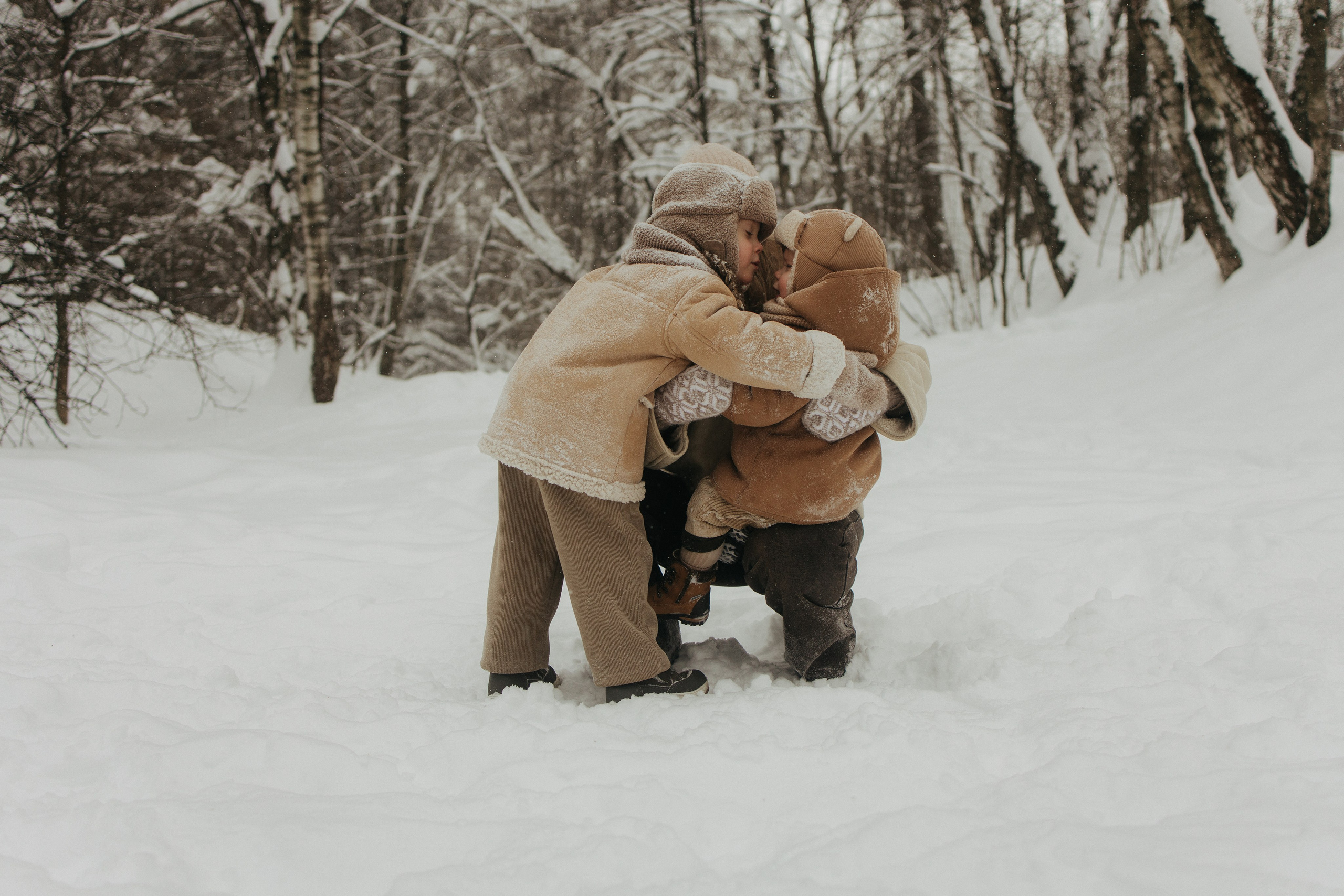 Снежный лес. Фотограф Анастасия Бобылева, Москва и Московская область