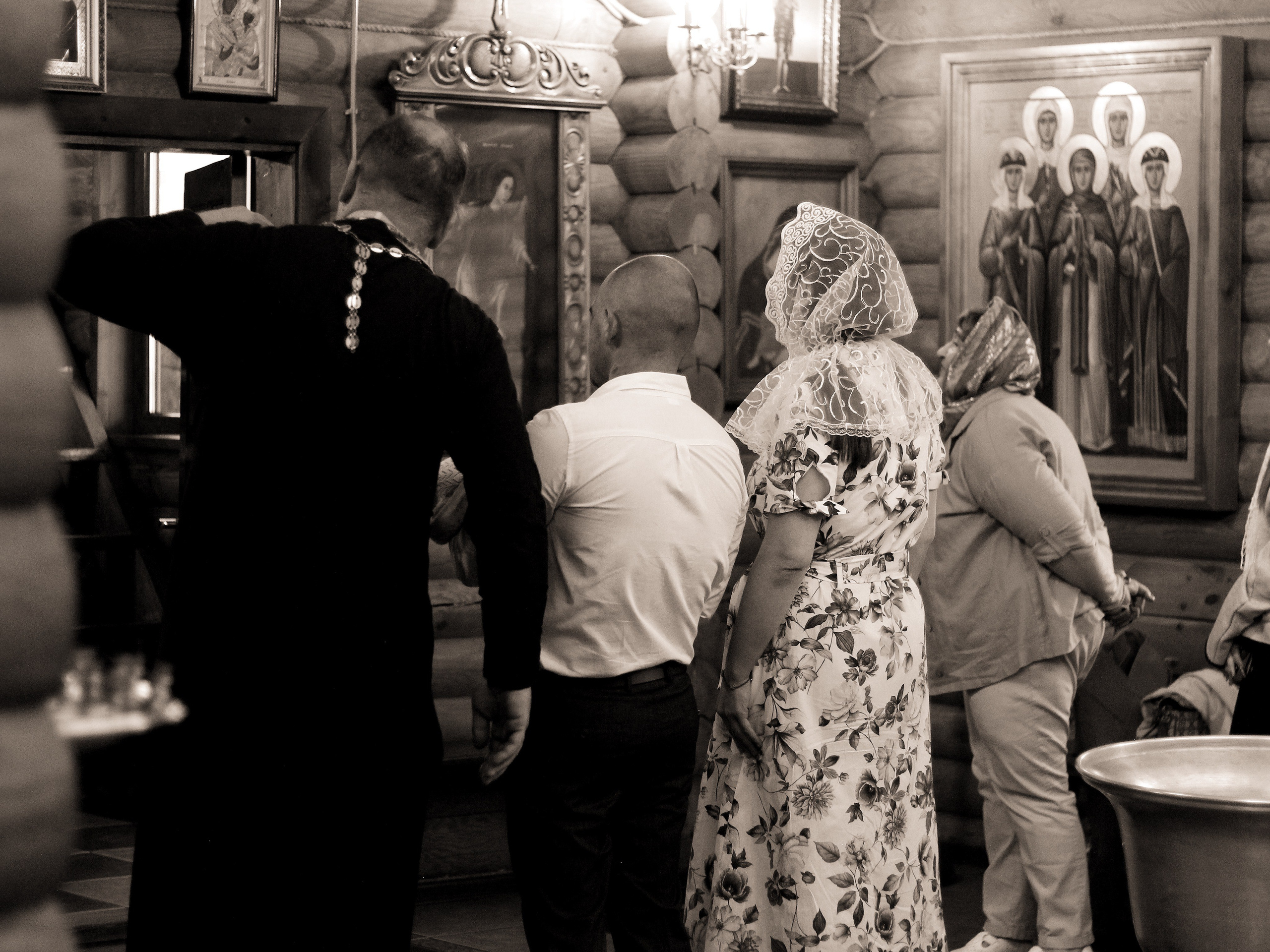 Таинство крещения. Photography Eva