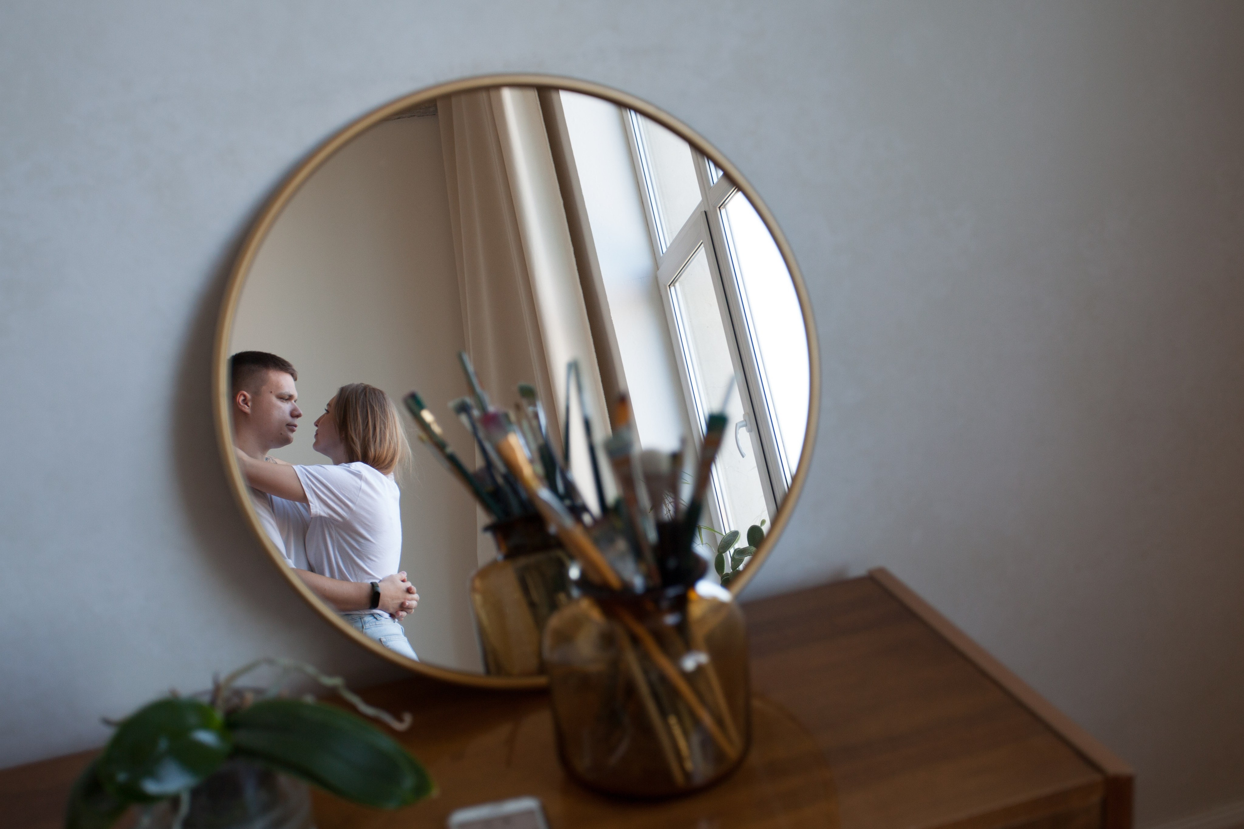 Женя и Кристина минимализм. Семейный и детский фотограф в Краснодаре Брусилова Марина