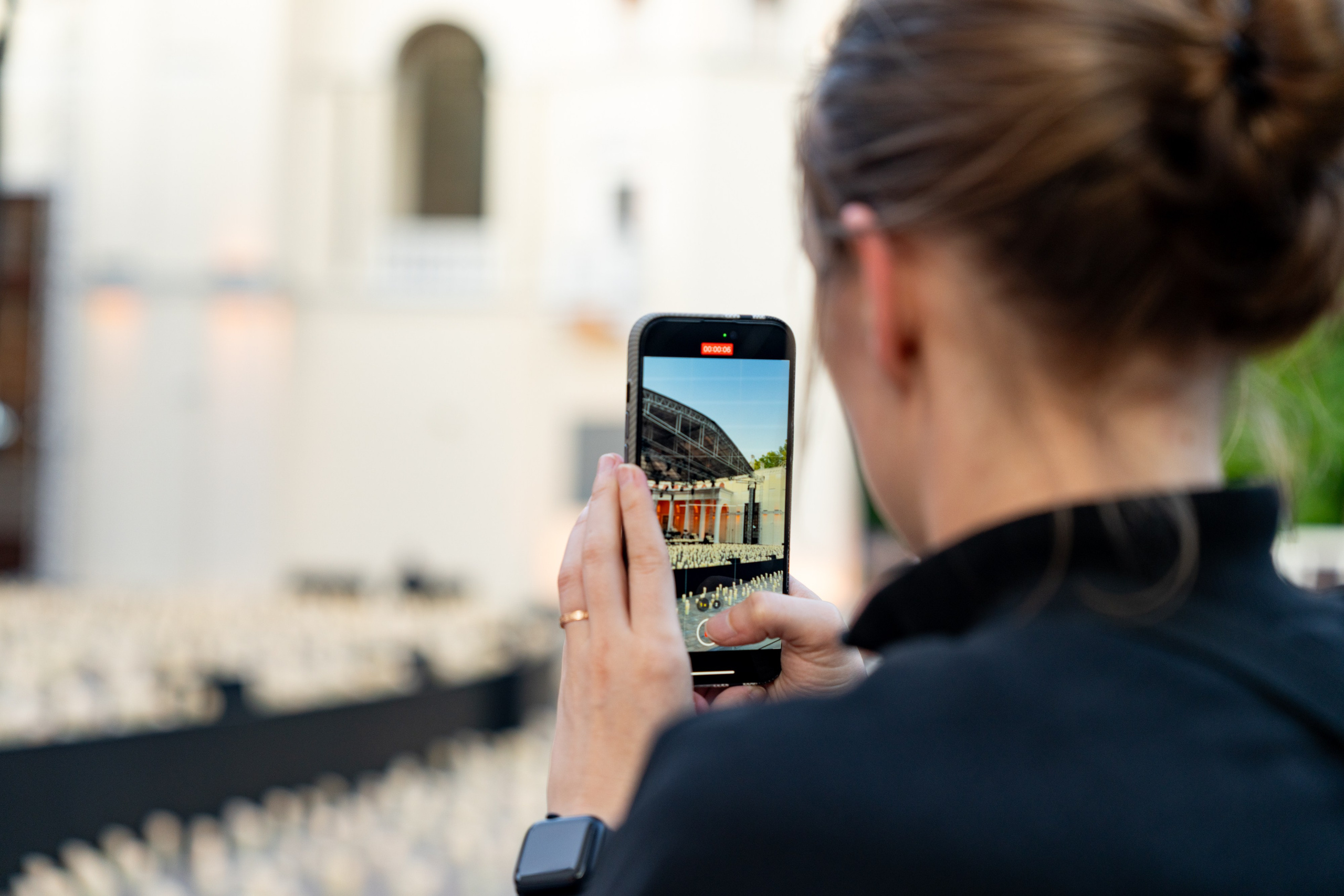 Симфонический оркестр Lumisfera при свечах. Фотограф Никита Комаров