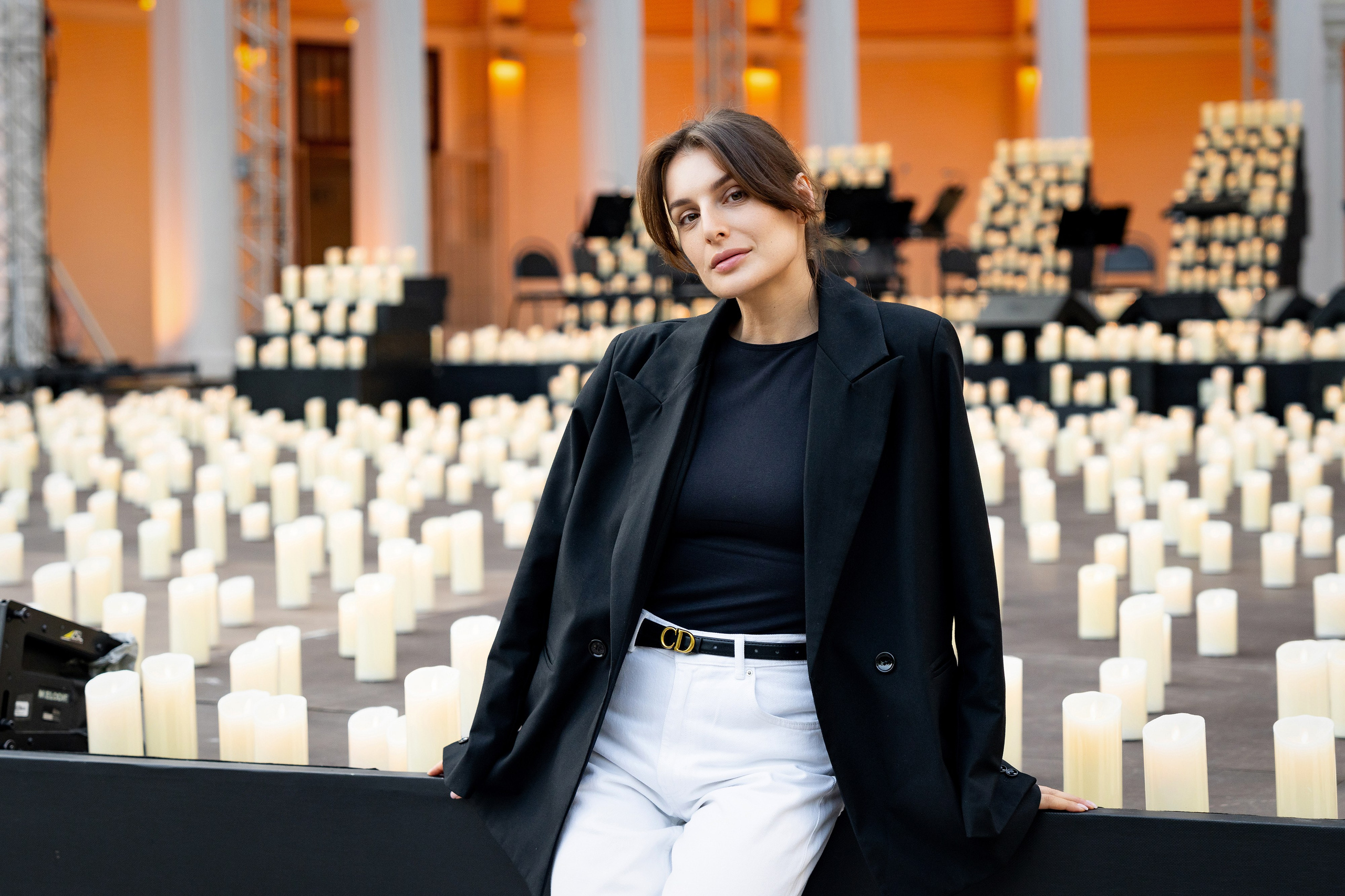 Симфонический оркестр Lumisfera при свечах. Фотограф Никита Комаров