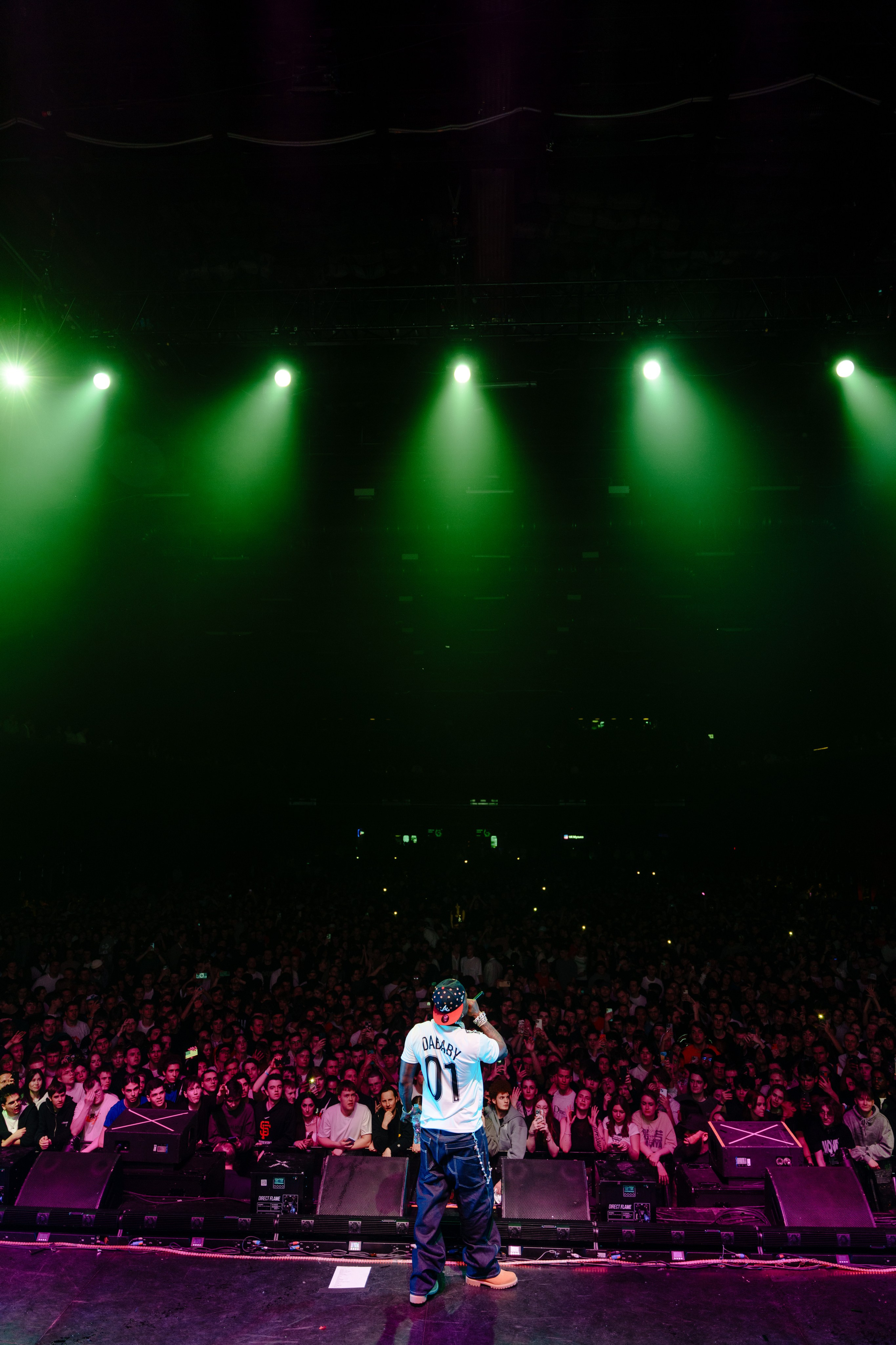 DaBaby в Москве в VK STADIUM. Репортажный фотограф Москва Сергей Дружинин