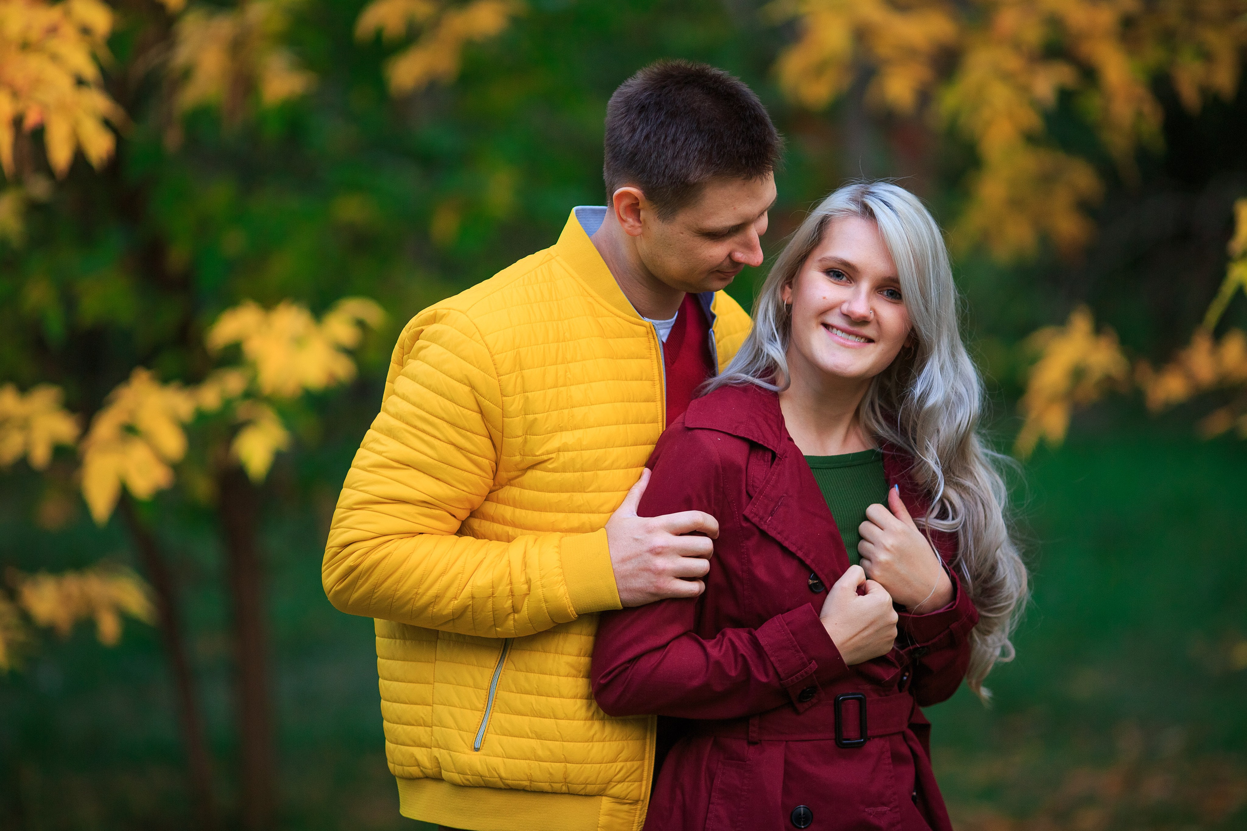 Осенняя фотосессия LoveStory. Свадебный и семейный фотограф в Алматы Алексей Балышев