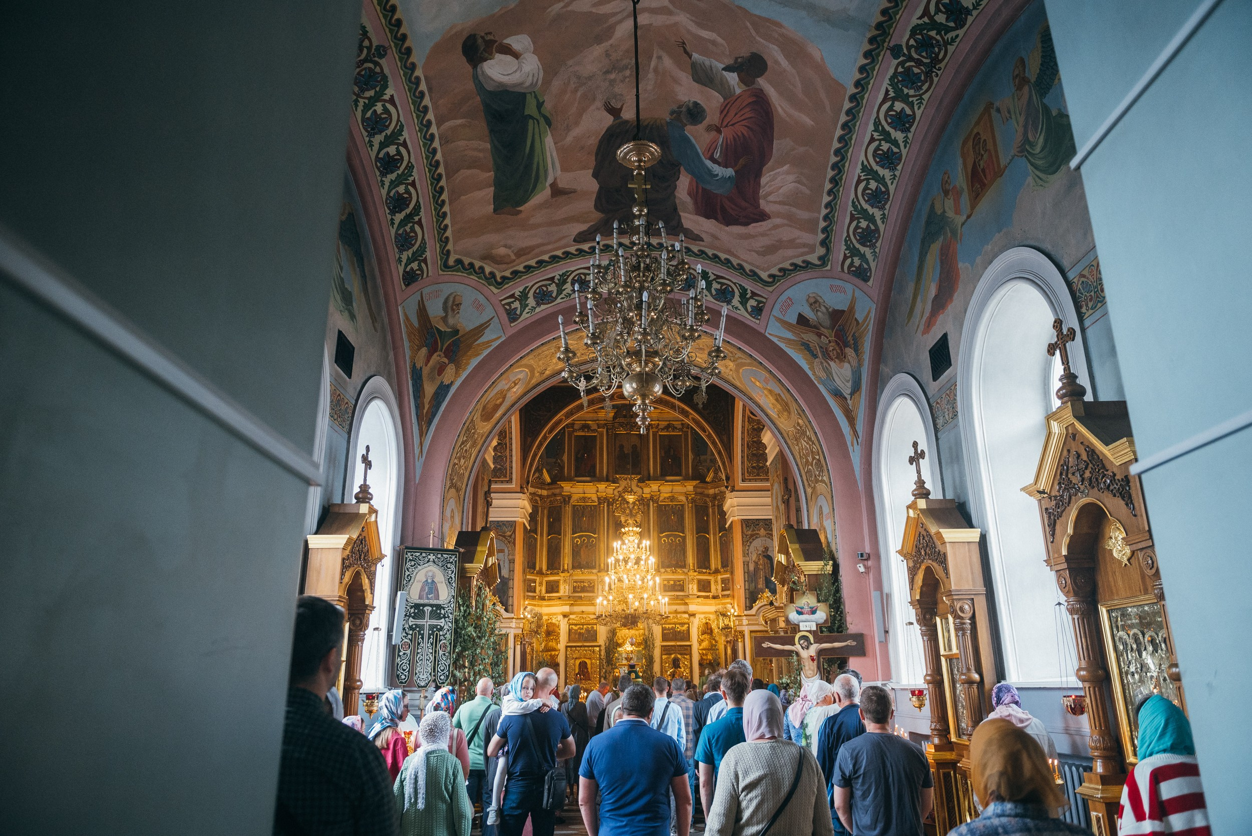 Фоторепортаж литургии на праздник Троицы. Семейный фотограф на крещение, венчание в Иваново Галина Скурихина
