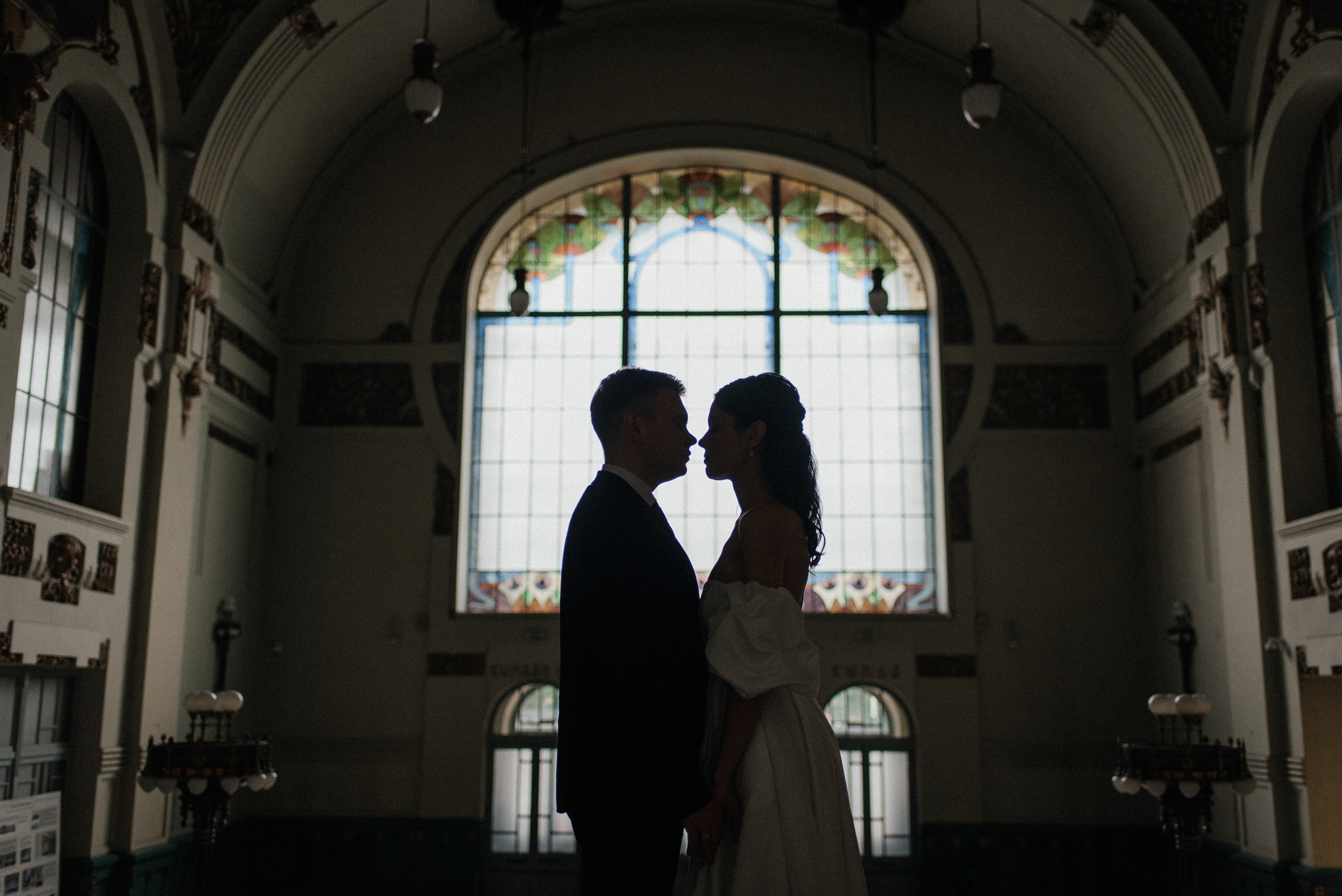 свадебная фотосессия на Витебском вокзале