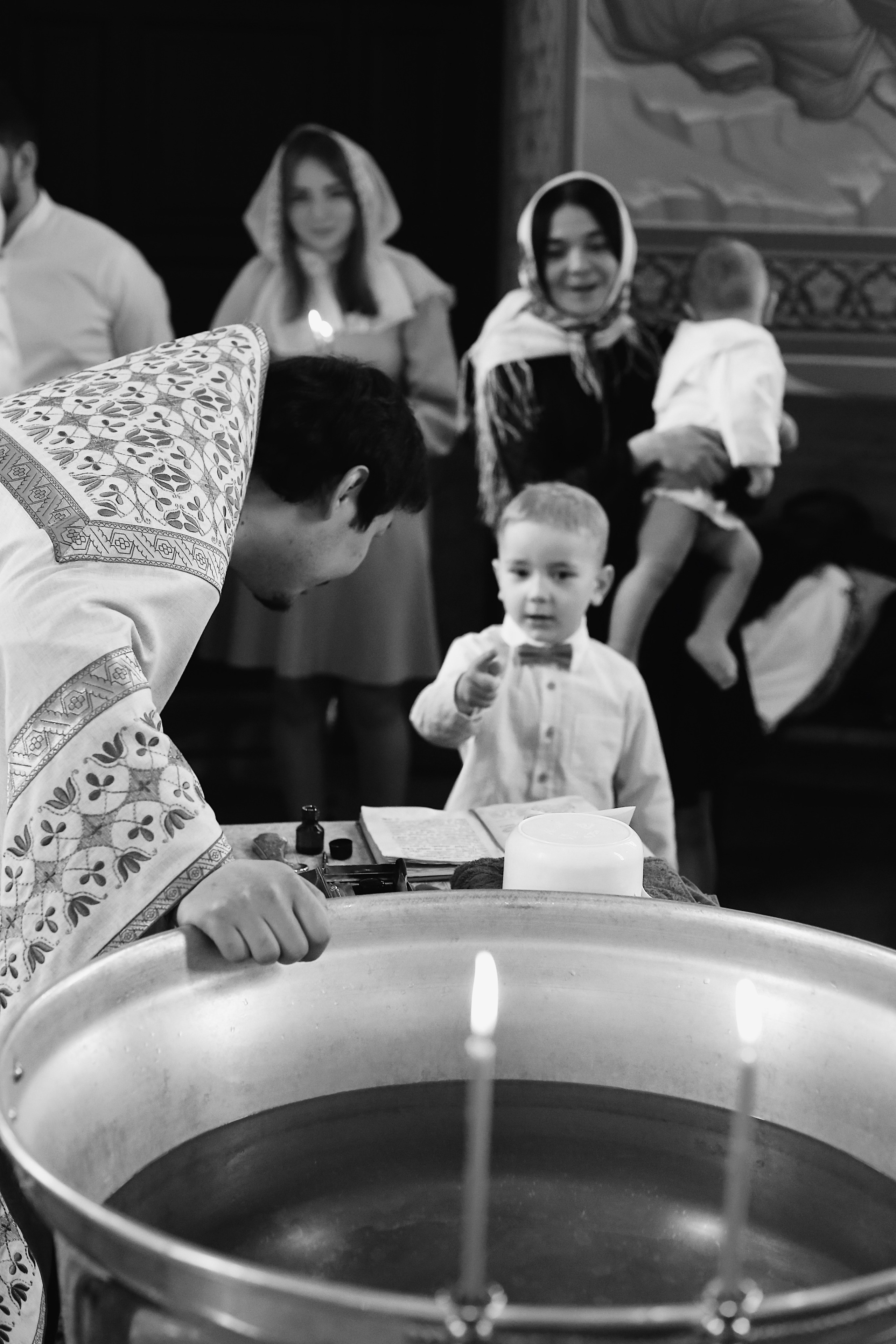 Таинство крещения Варвары & Савелия. Фотограф Пирумян Анна. г. Сургут, г. Воронеж