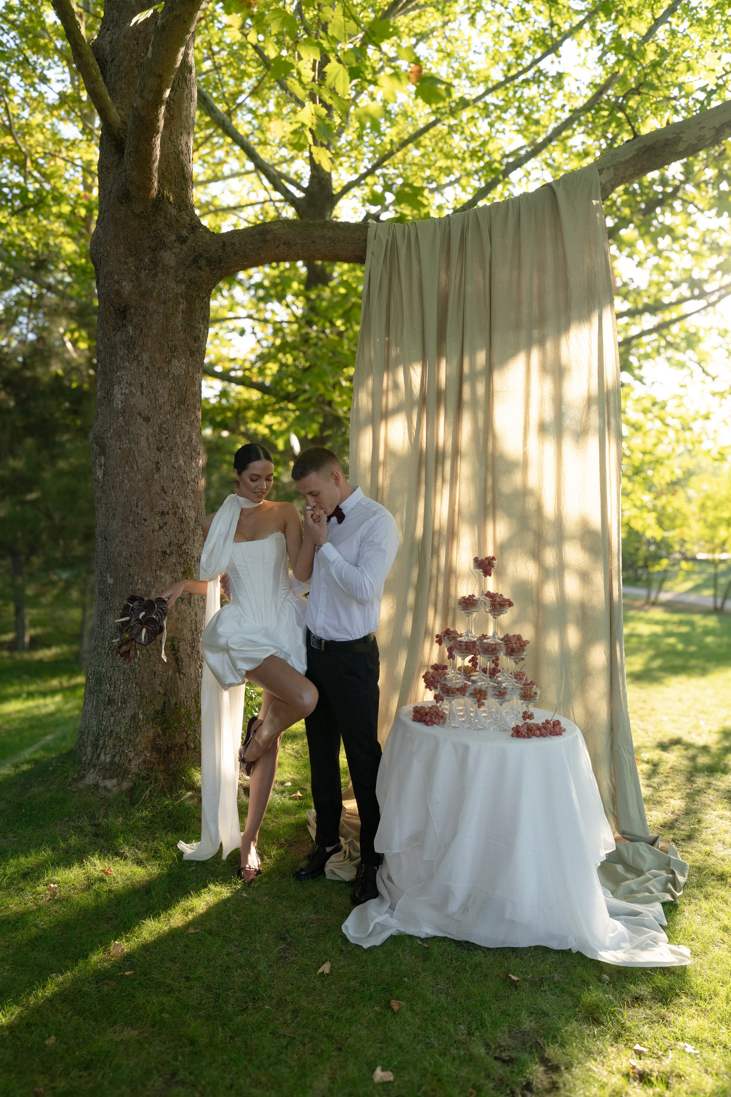 Свадебная прогулка. Свадебный фотограф Виктория Роса