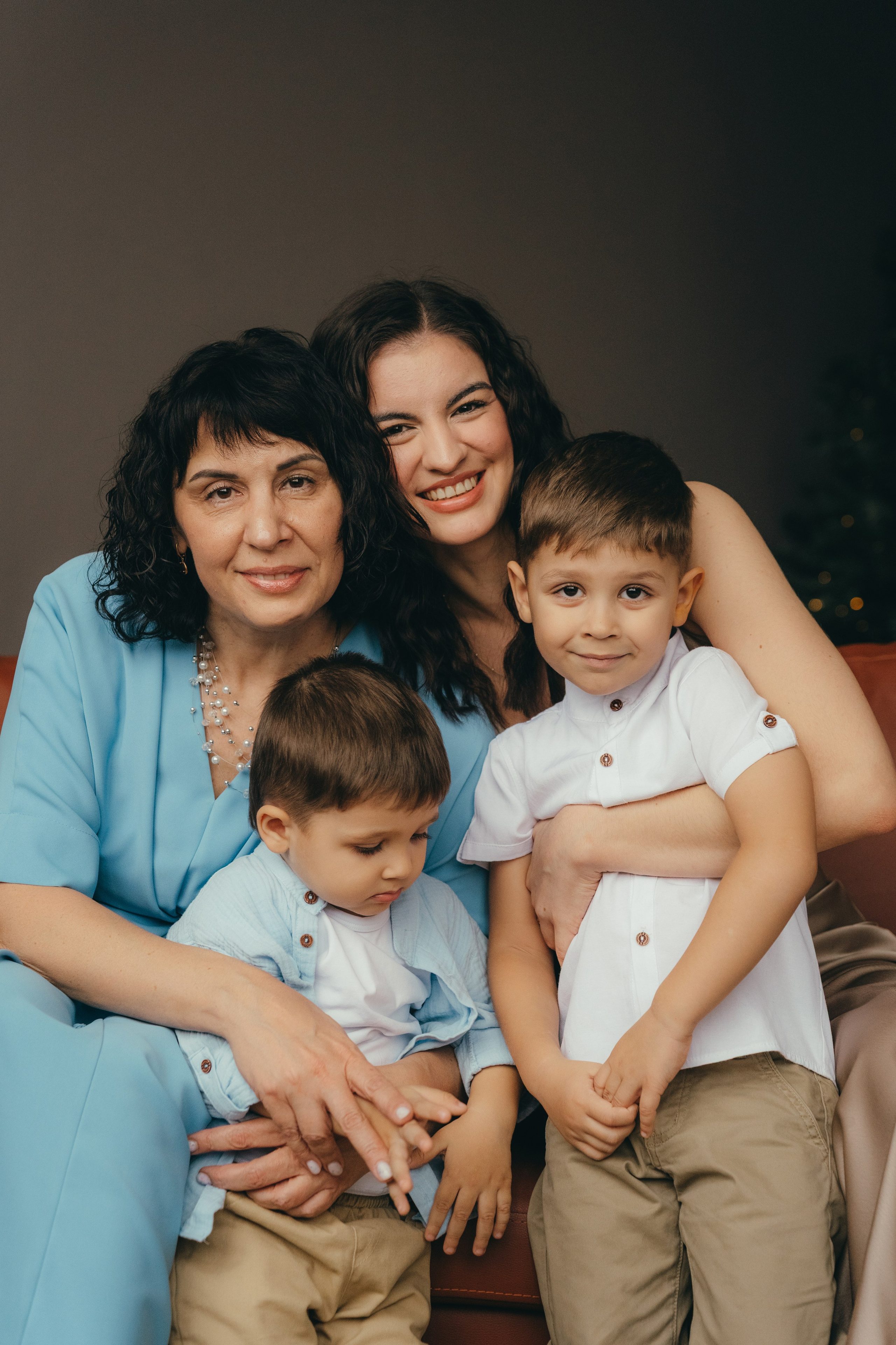 Семья Насти и Риты. Семейный фотограф • Домашние съемки в Нижнем Новгороде