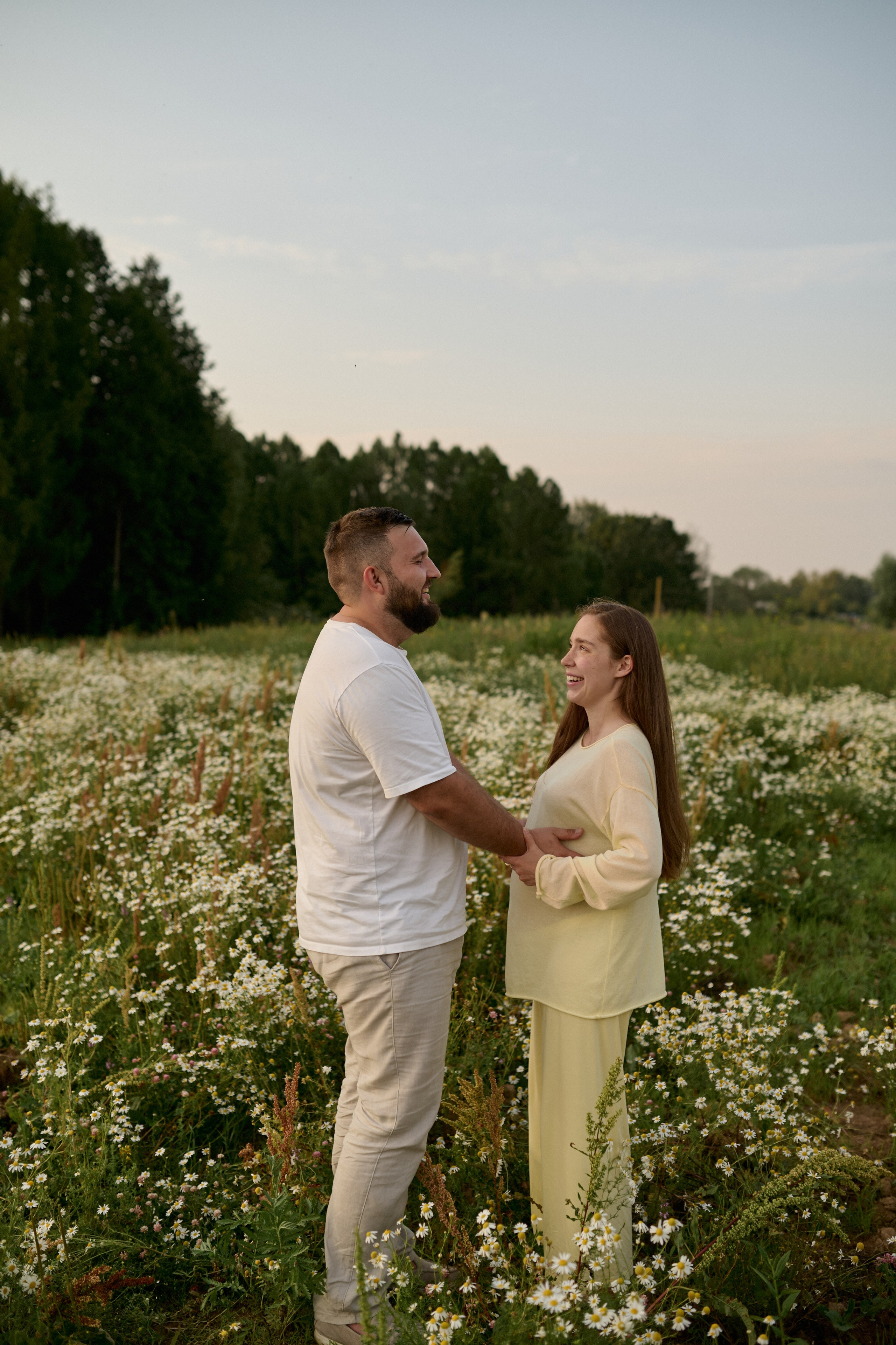 Рома, Оля, Максим и ромашки. Семейный и свадебный lifestyle-фотограф в Москве Мария Петрова