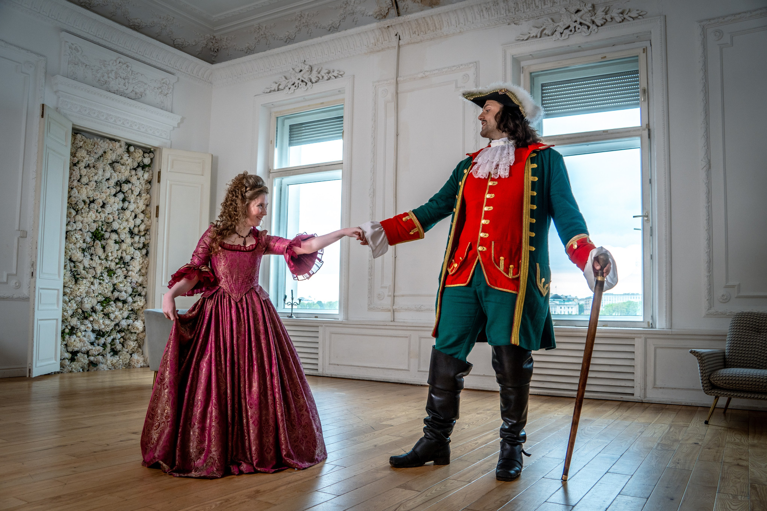 Екатерина и Пётр I. Видеограф, фотограф в Санкт-Петербурге Элеонора Петрова