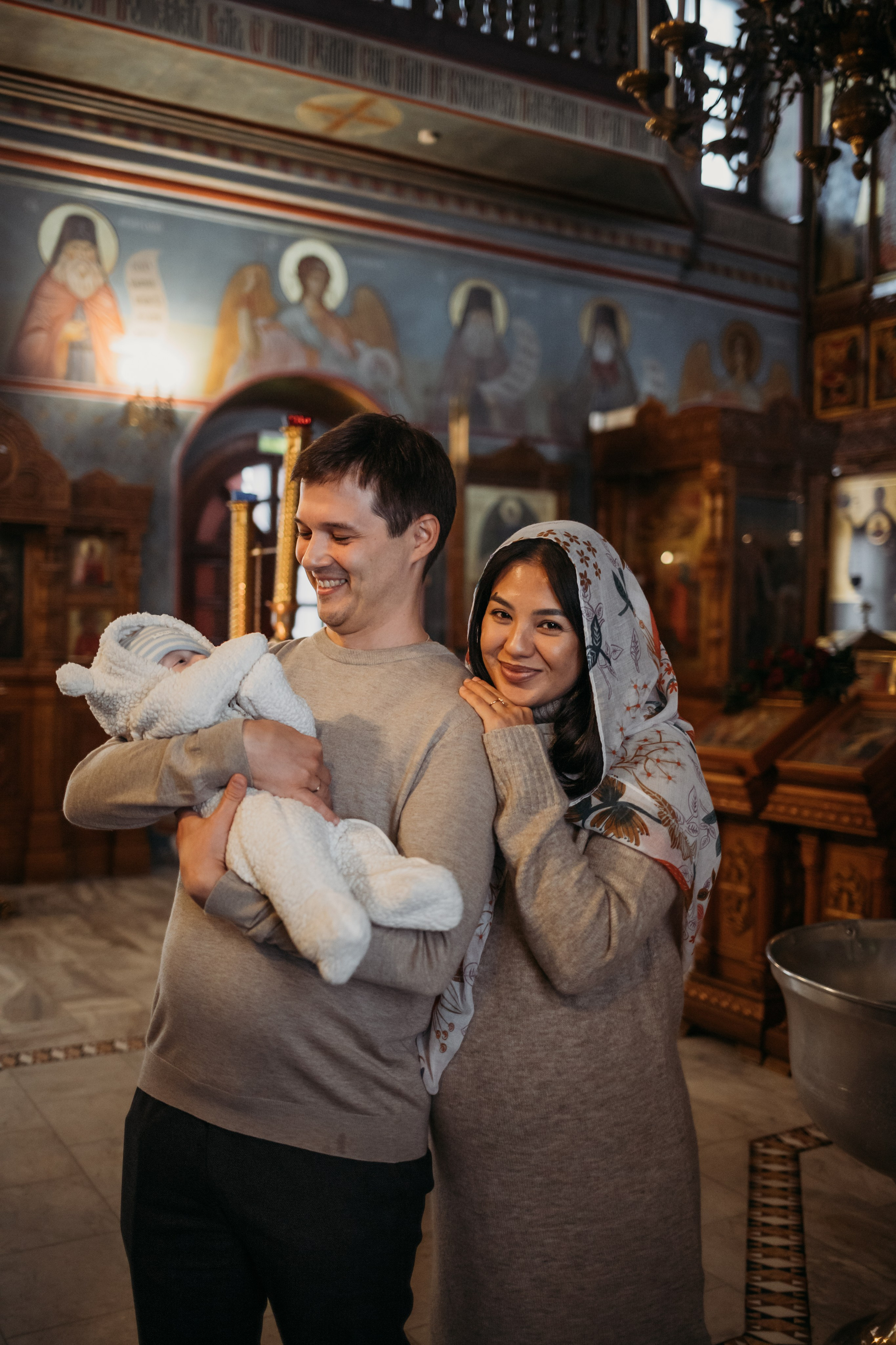 Крещение Тимофея. Семейный и детский фотограф в Москве Александра Нараевская