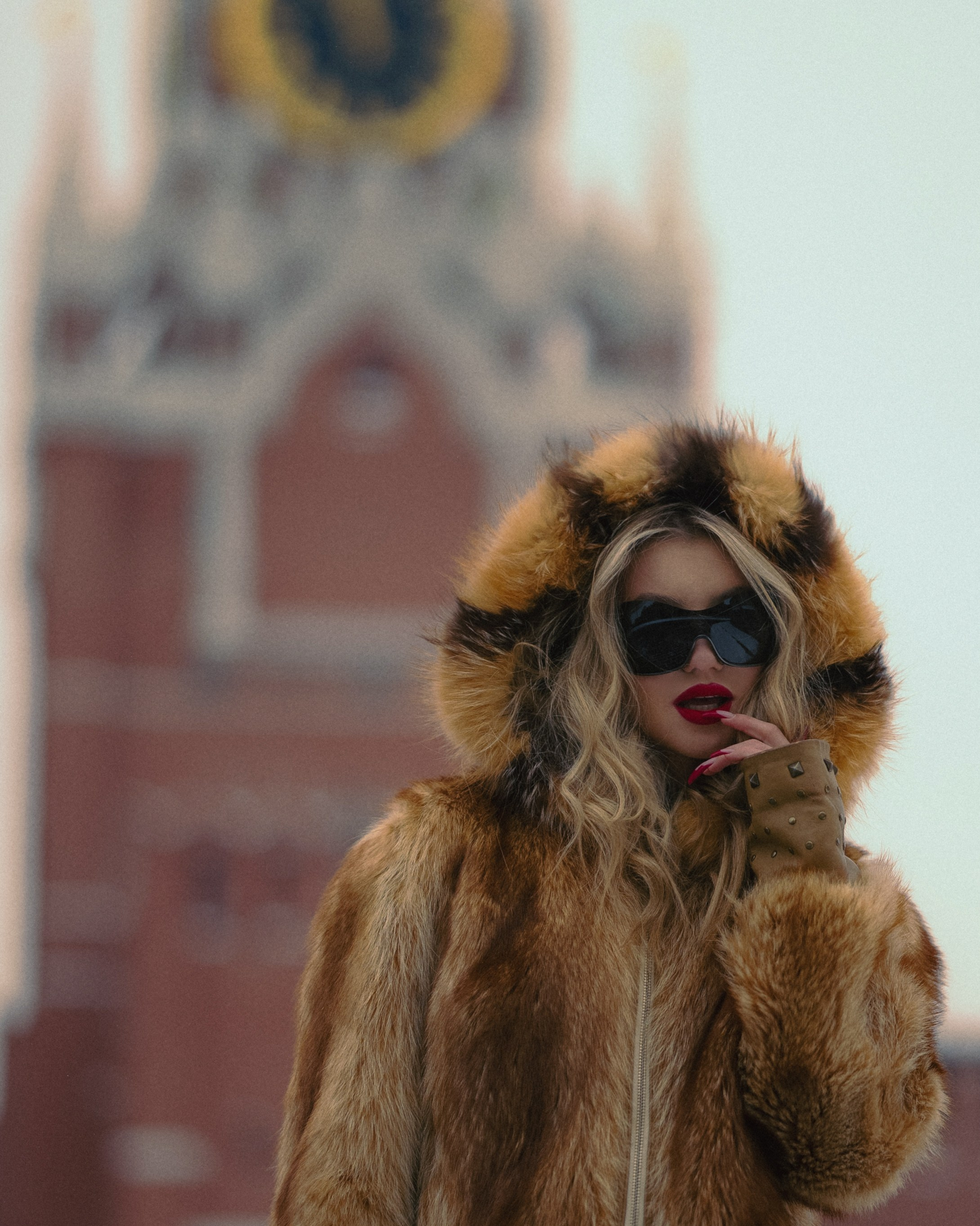 Анжела. Красная площадь. Фотограф Екатерина Золотовская. Портретные, семейные и креативные фотосессии в Москве