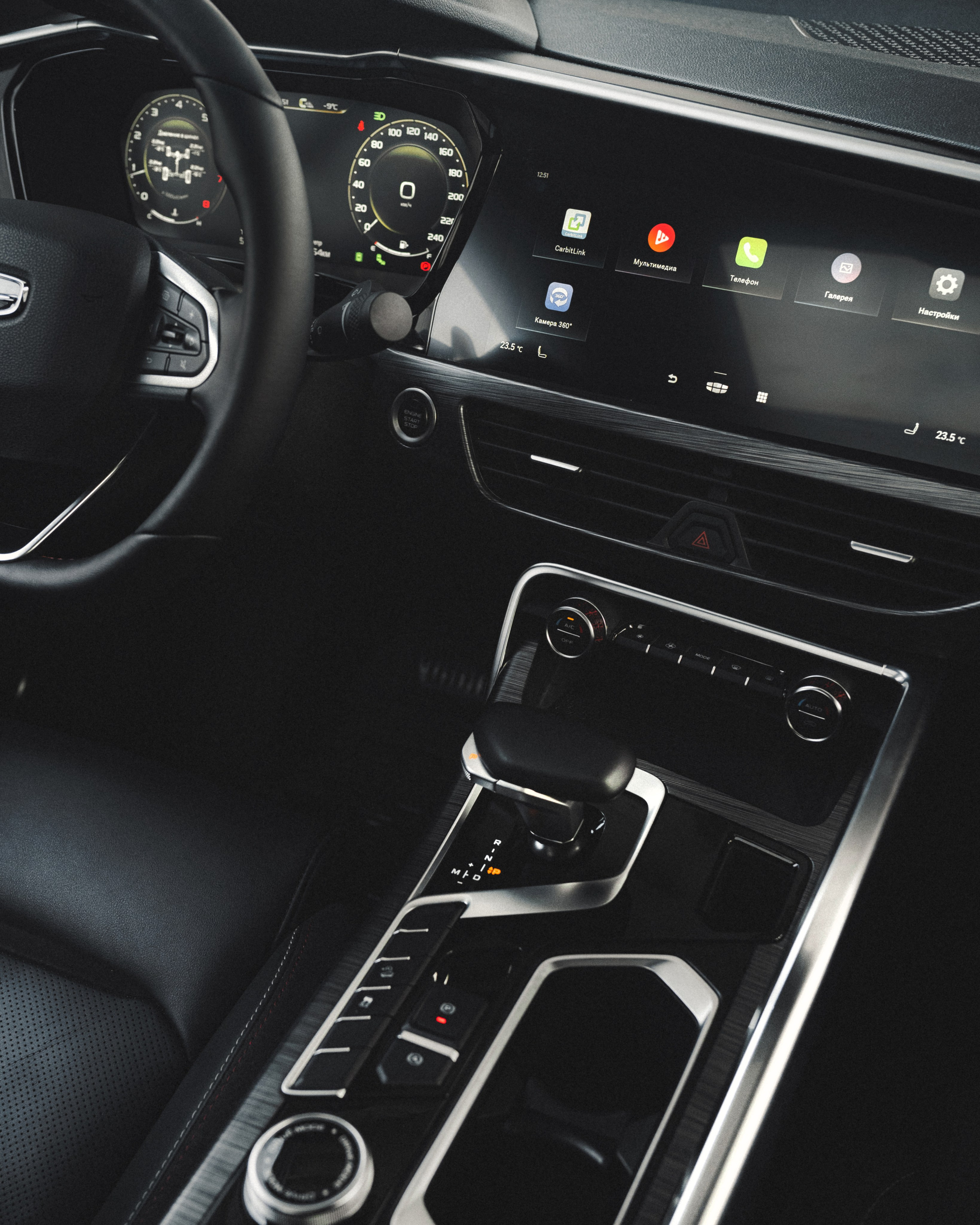 Автомобильная фотосессия Geely Tugella для Geely Motors. Фотограф Илья К. в Москве