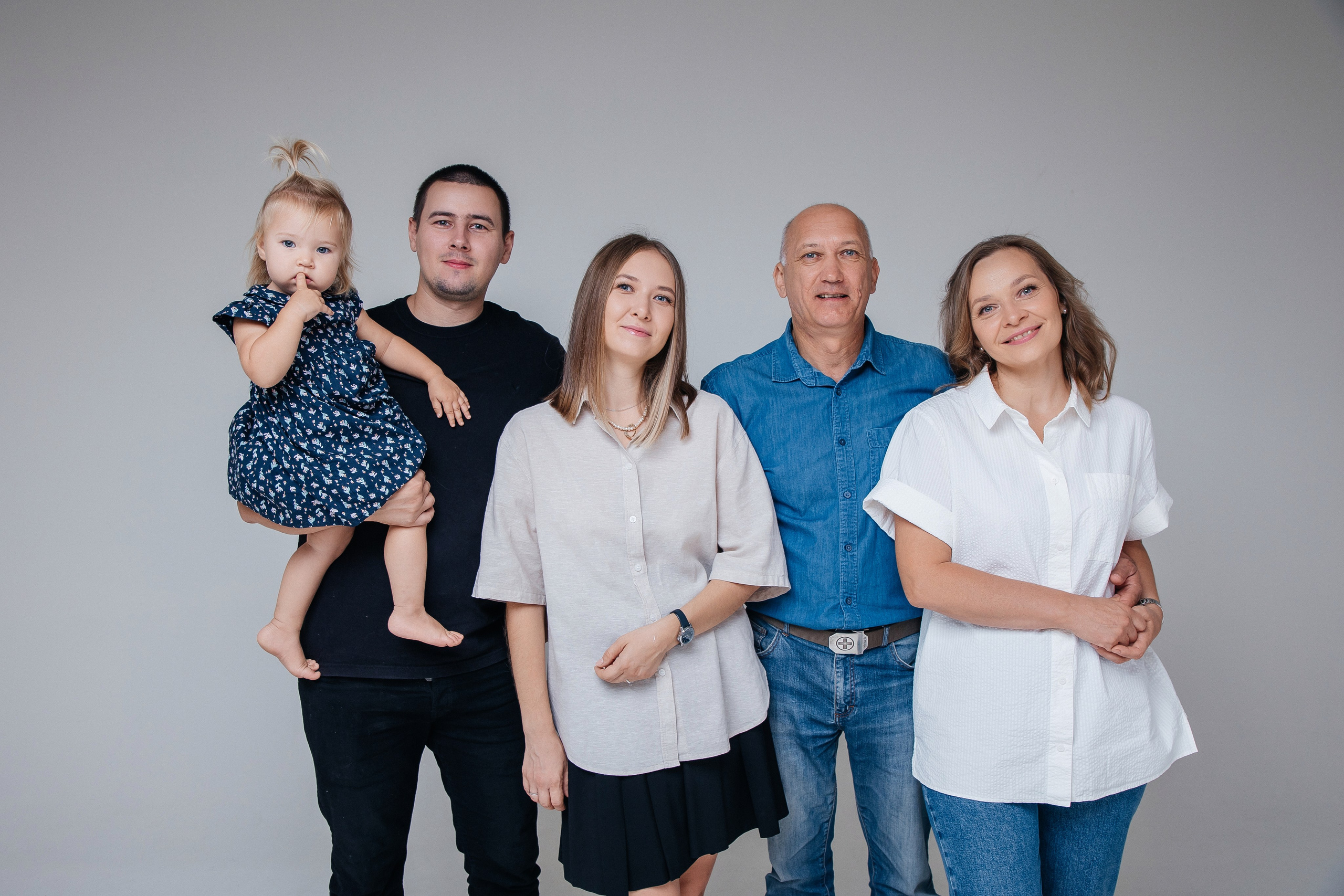 Настя и семья. Фотограф Денис Лесковский (Тюмень)
