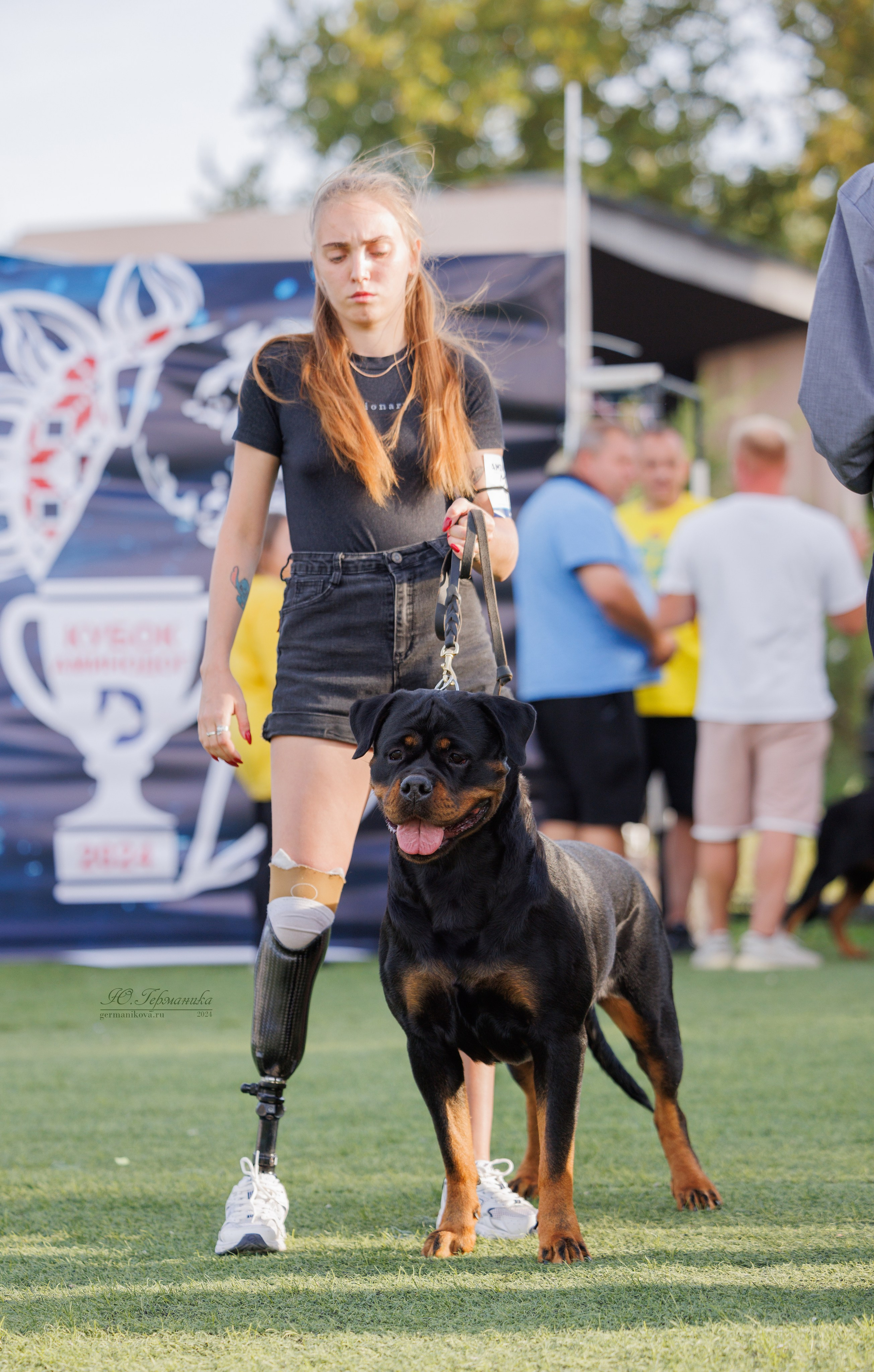 Анапа ротвейлеры 14-15.09.2024. Фотограф-анималист Юлия Германика