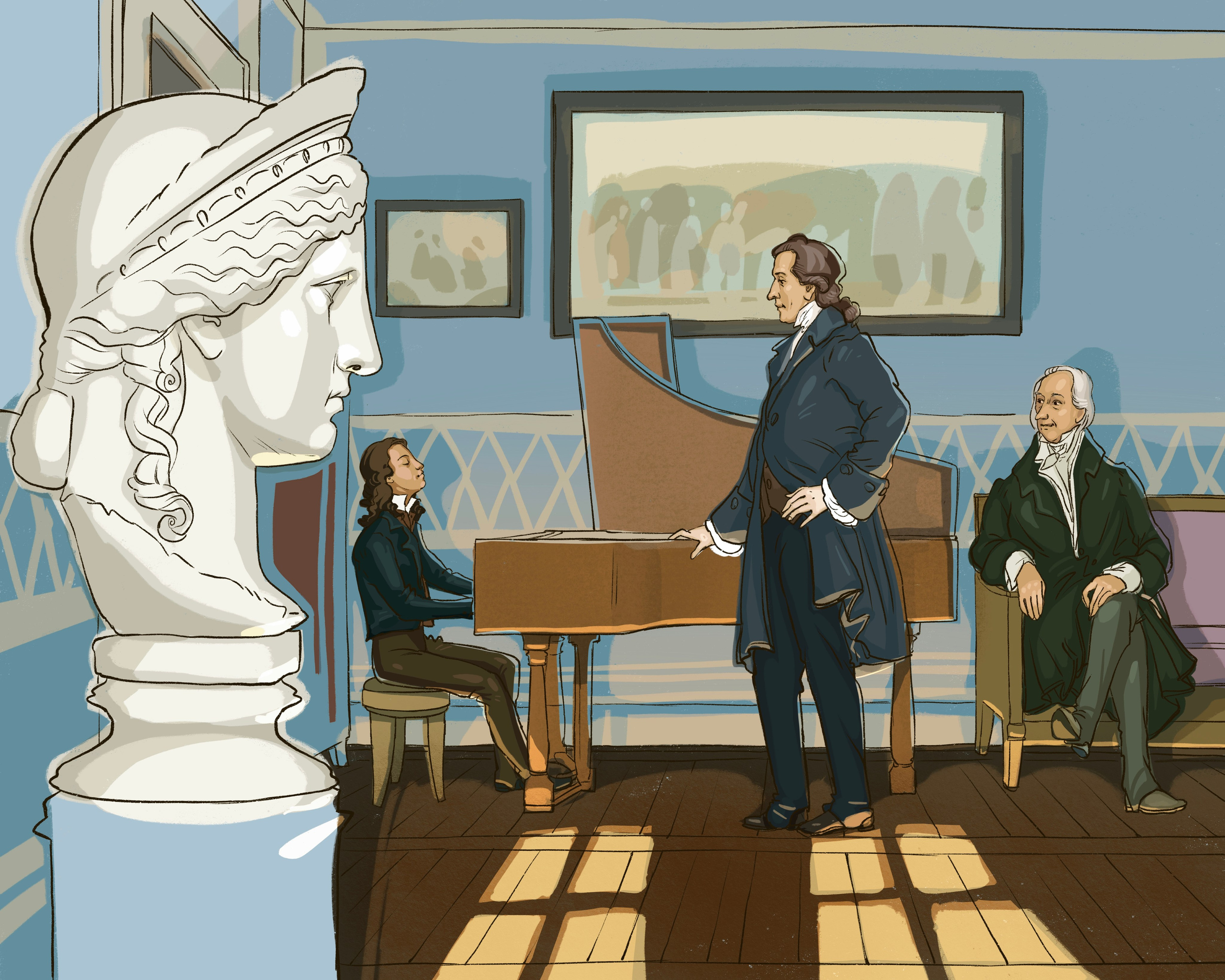 Мендельсон. Художник Анна Хопта