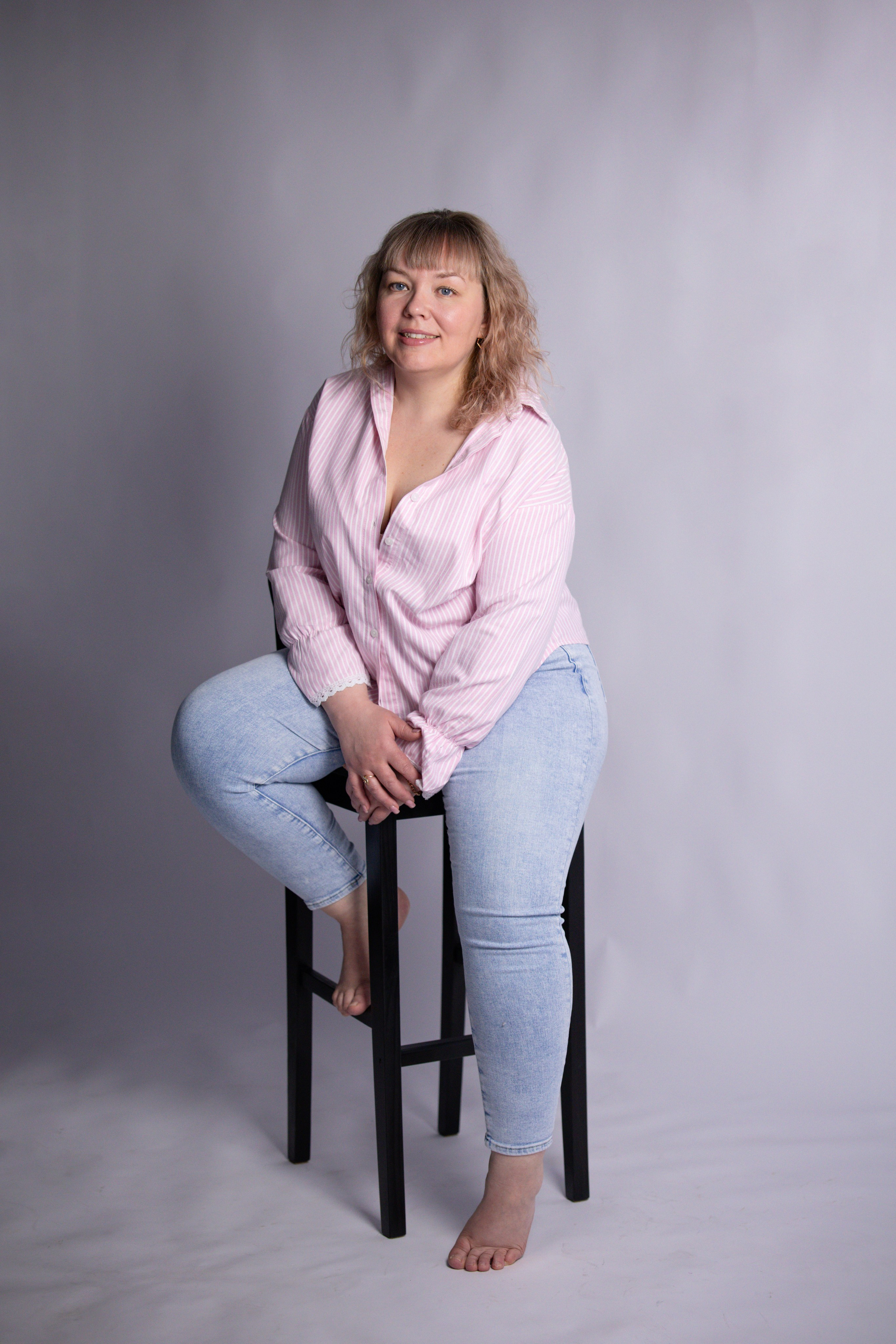 Студийная съемка для Виктории