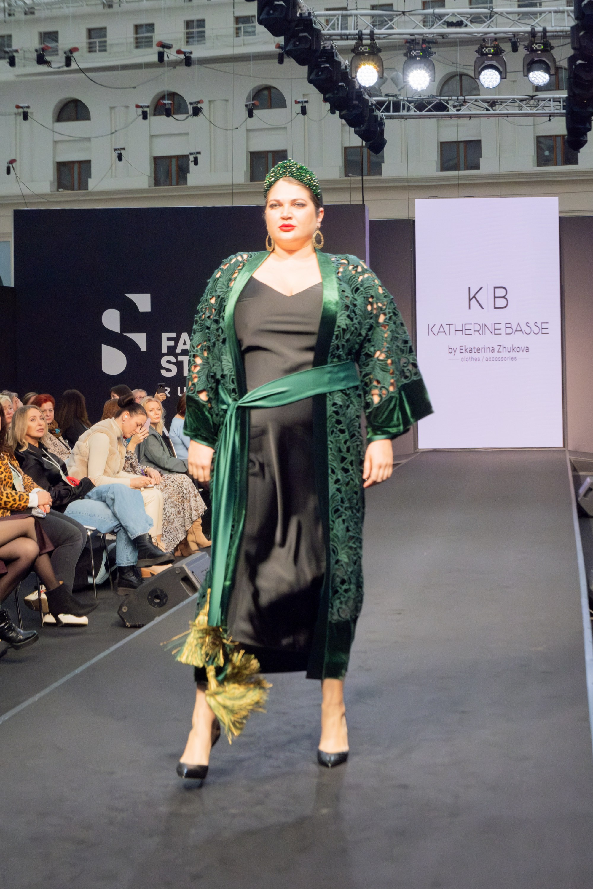 Репортажная фотосессия на выставке Fashion Stile