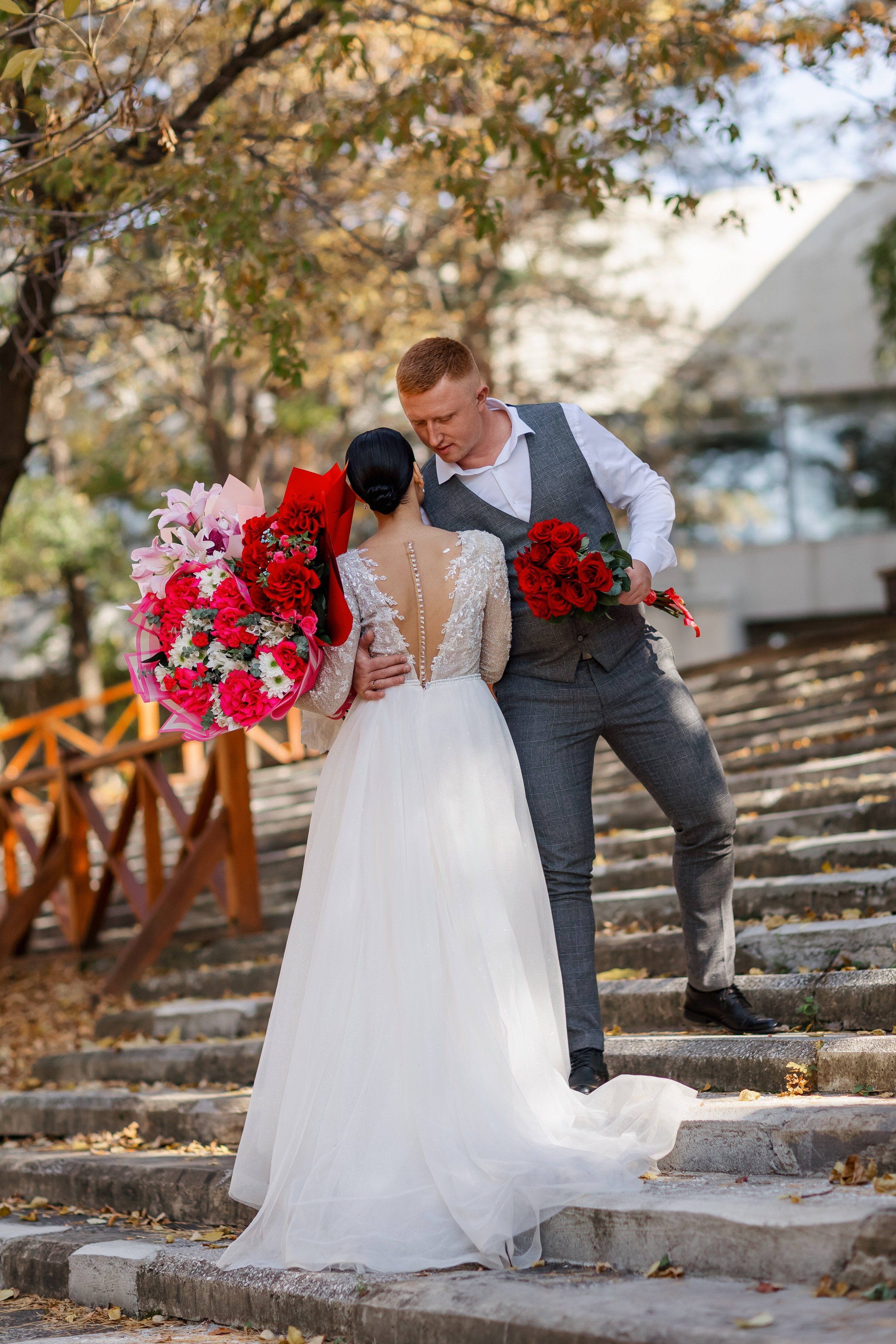 Степан и Алина. Красивая осенняя прогулка. Свадебный фотограф в Хабаровске