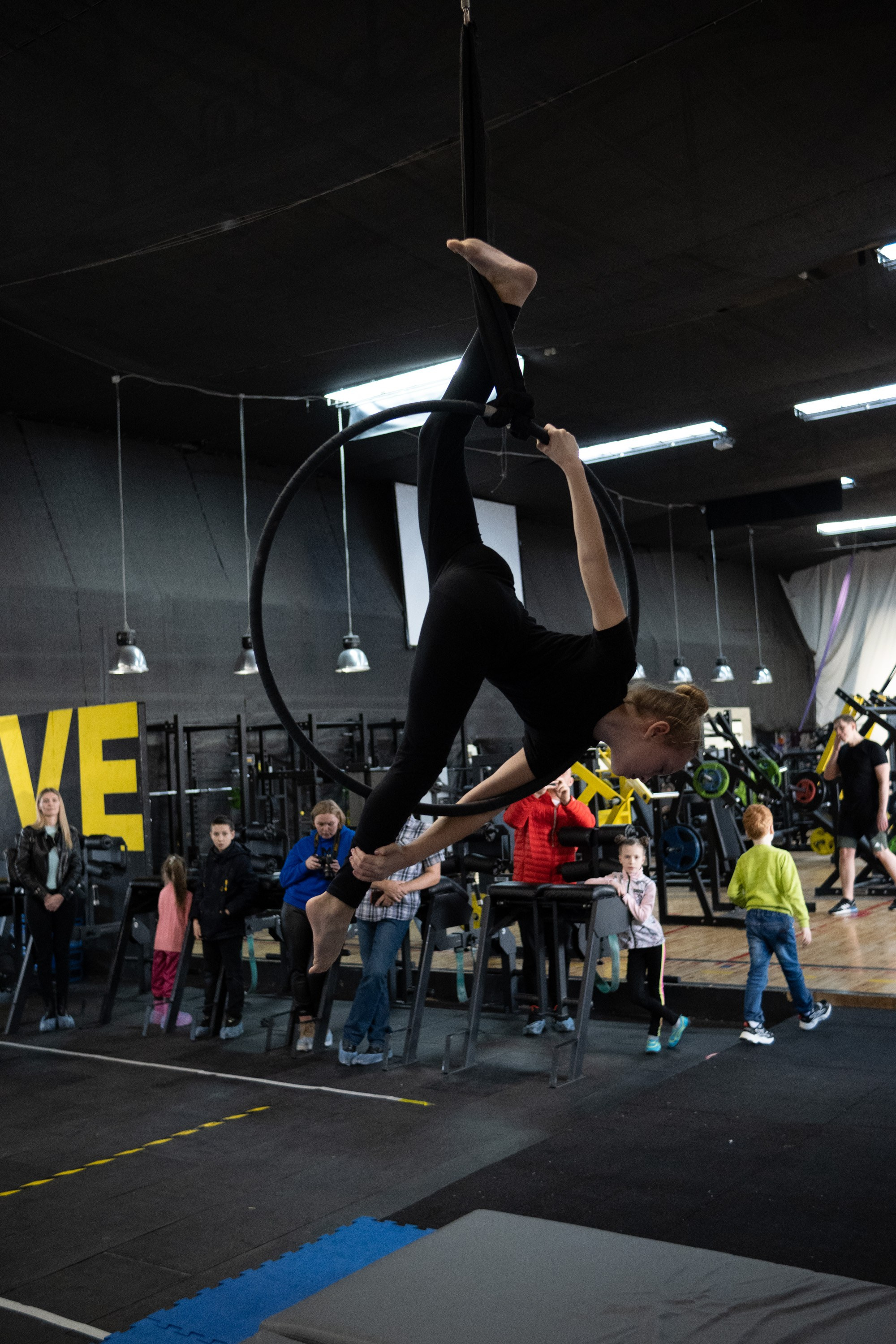 Внутриклубные соревнования по воздушной гимнастике 02.04.23