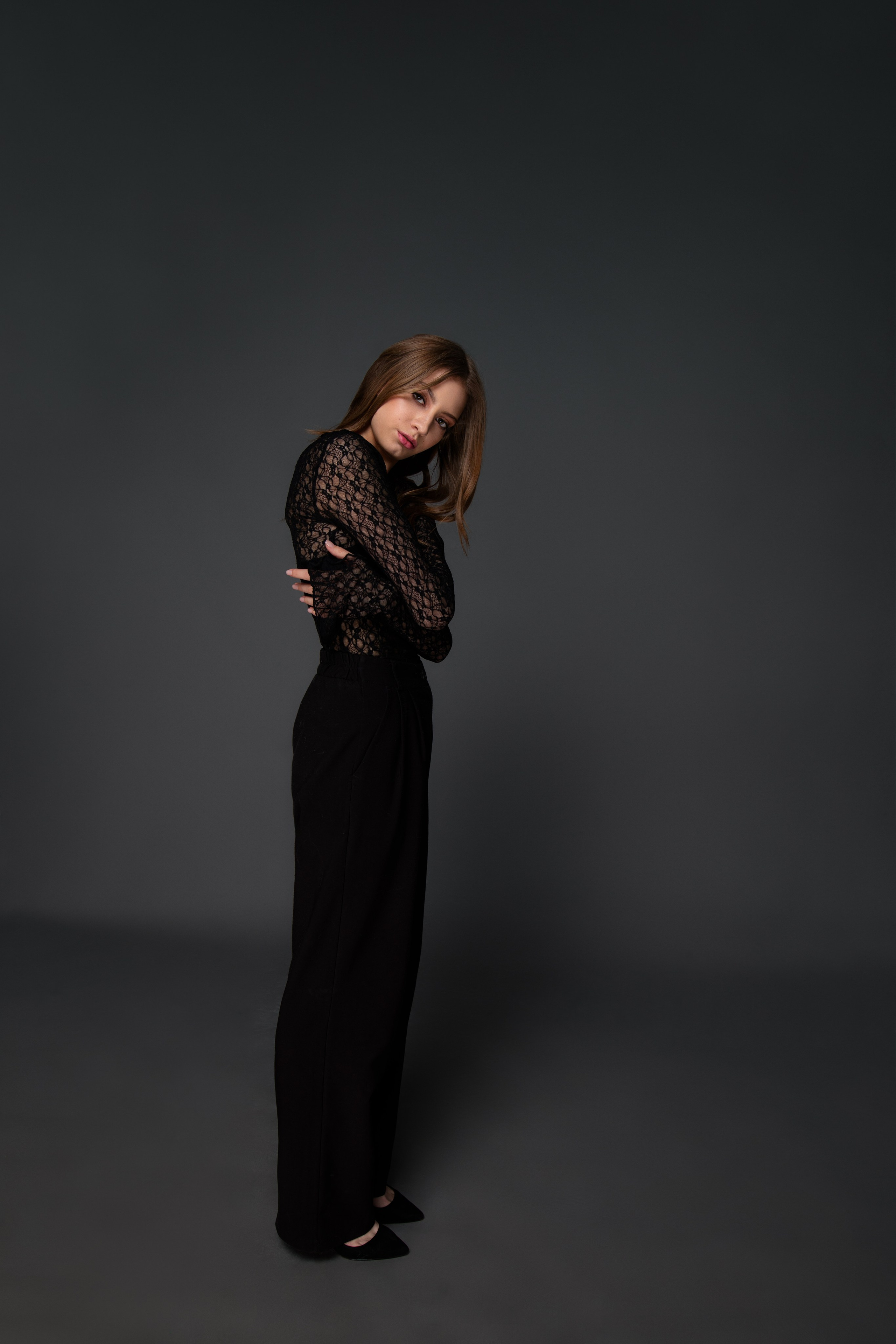 Фотосет с Ангелиной в студии на циклораме в формате для «себя»