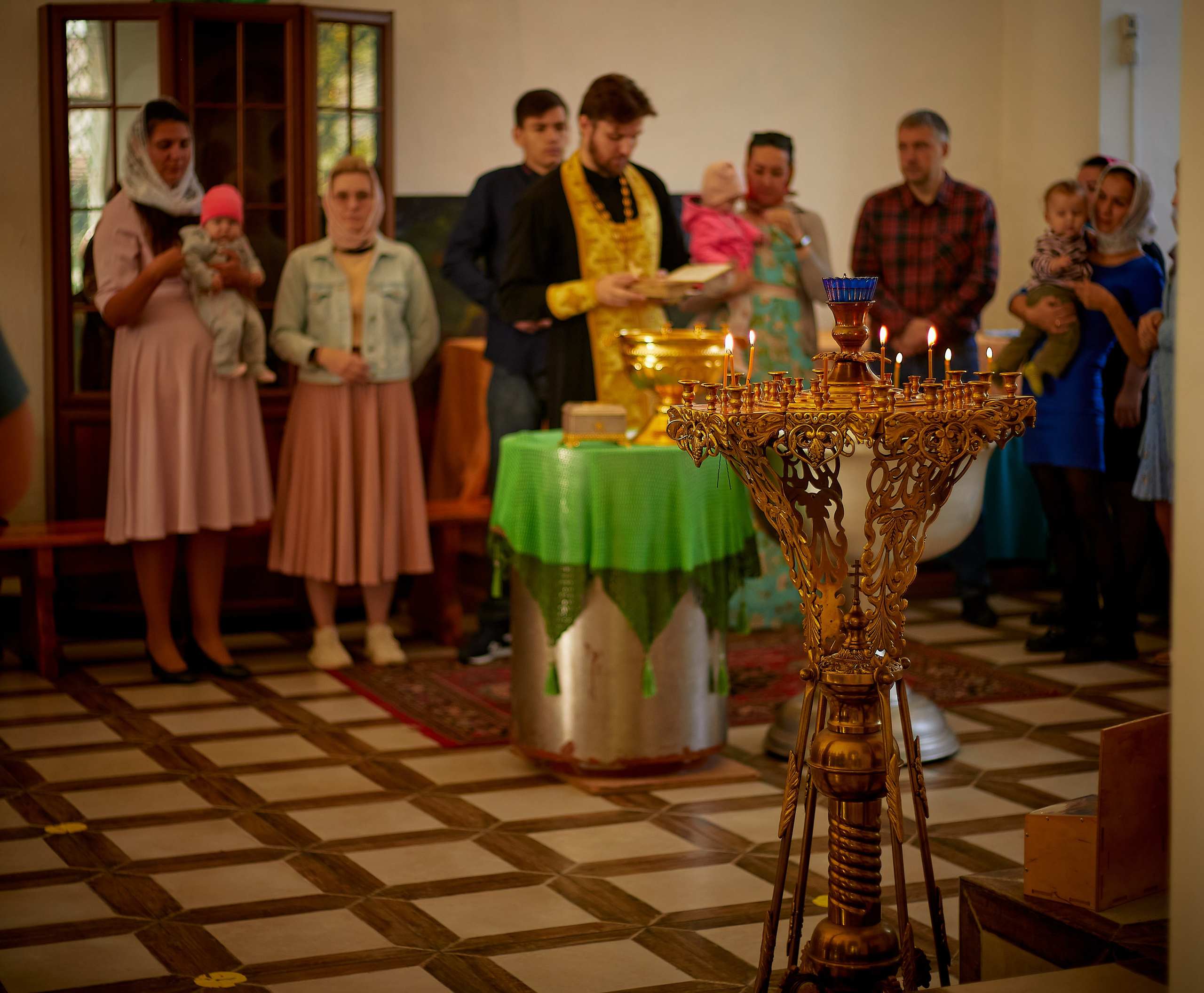 Крещение Сонечки. Семейный и детский фотограф в Ярославле Юлия Галашина