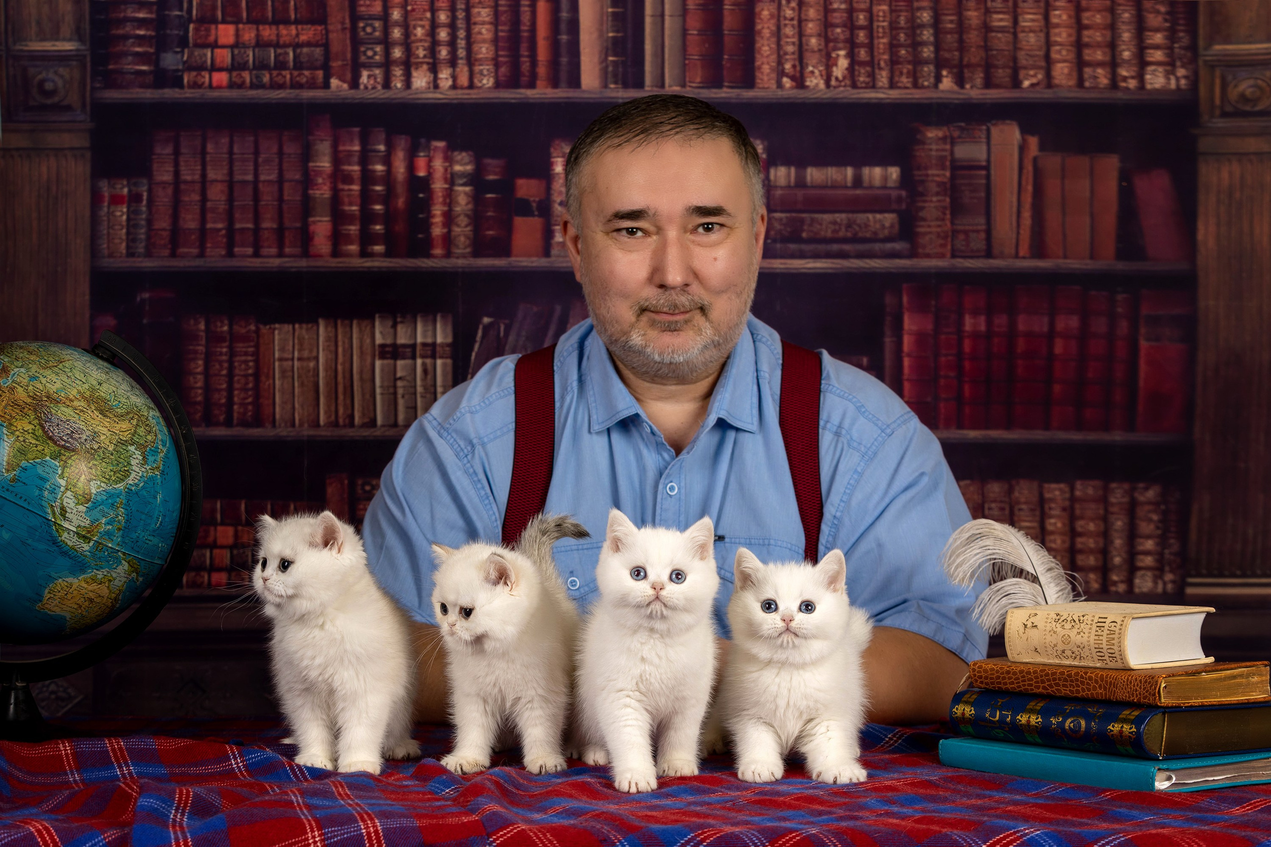 Тематические фоны с рисунком. Фотограф-анималист в Омске Екатерина Маричева