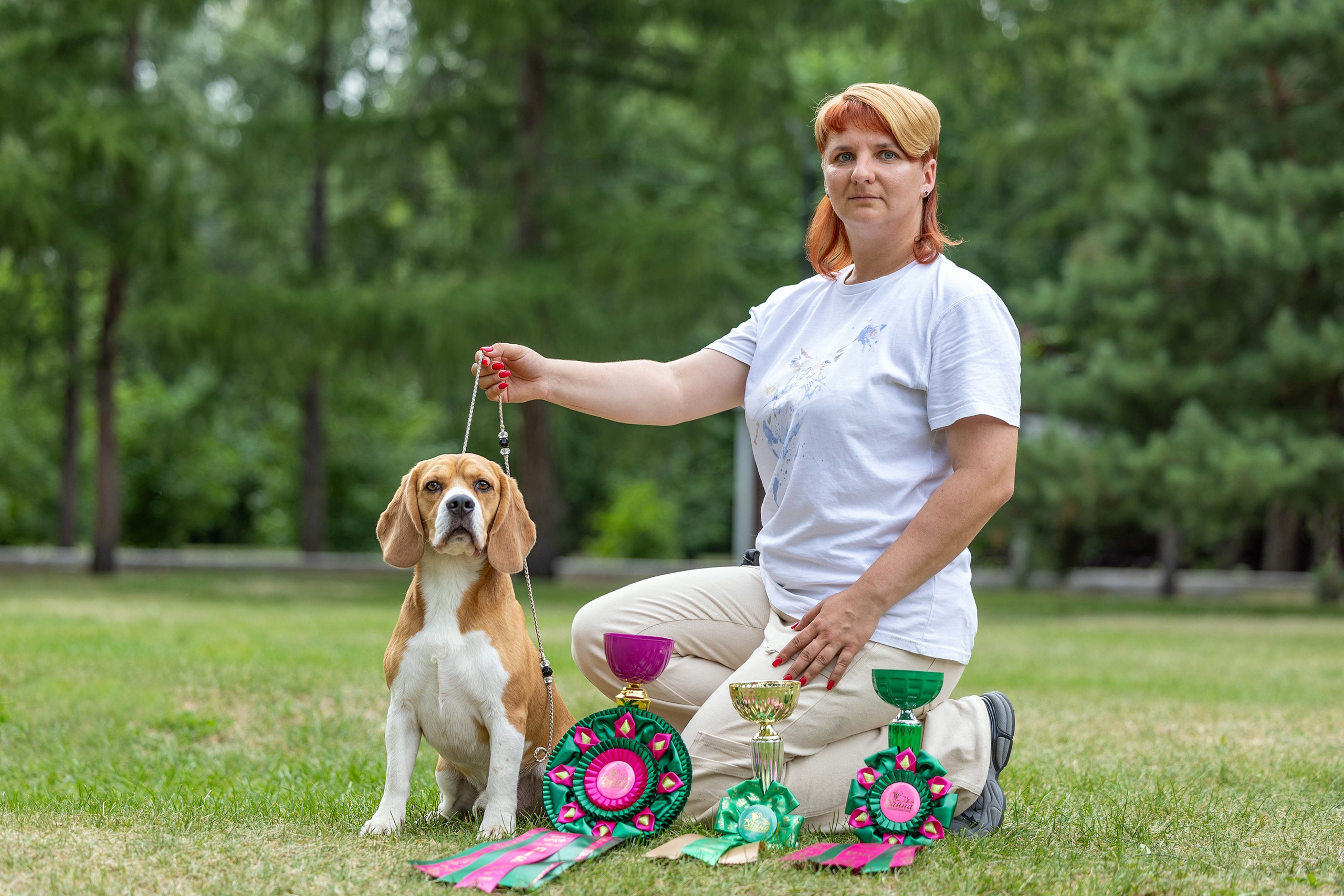 Заринговая съёмка на выставках собак. Фотограф-анималист в Омске Екатерина Маричева