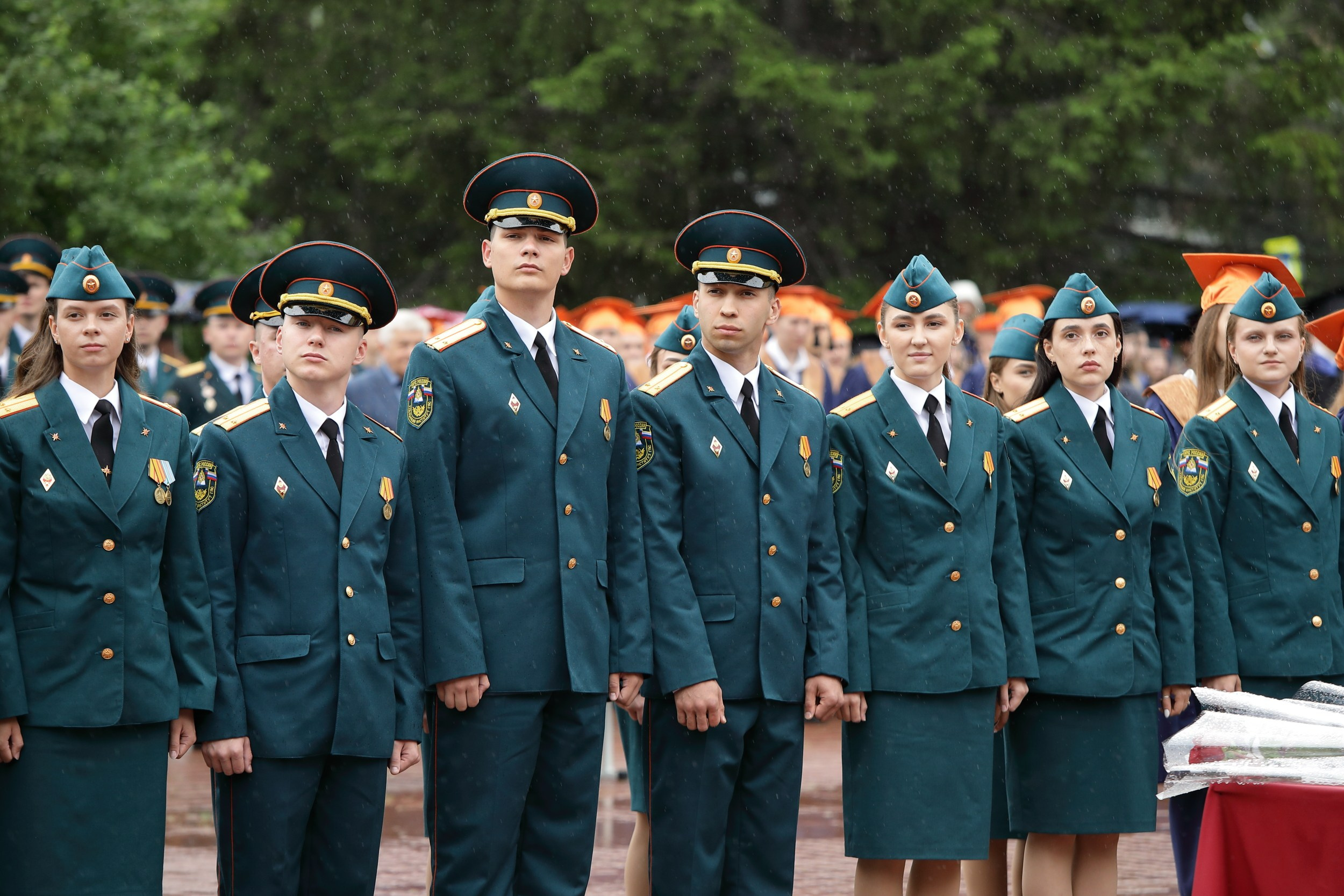 Выпуск Уральского института ГПС МЧС России