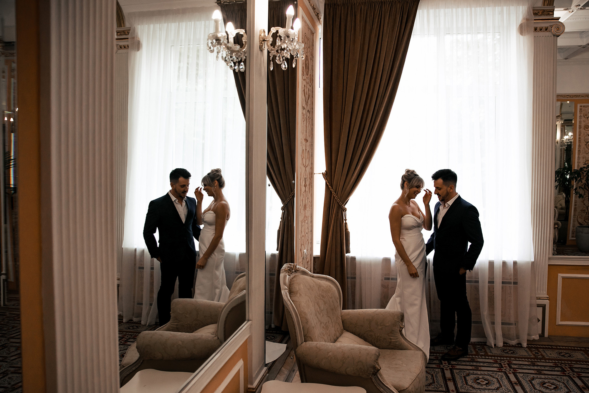 Классика в Грибоедовском. Свадебный фотограф в Москве Аля Загирова