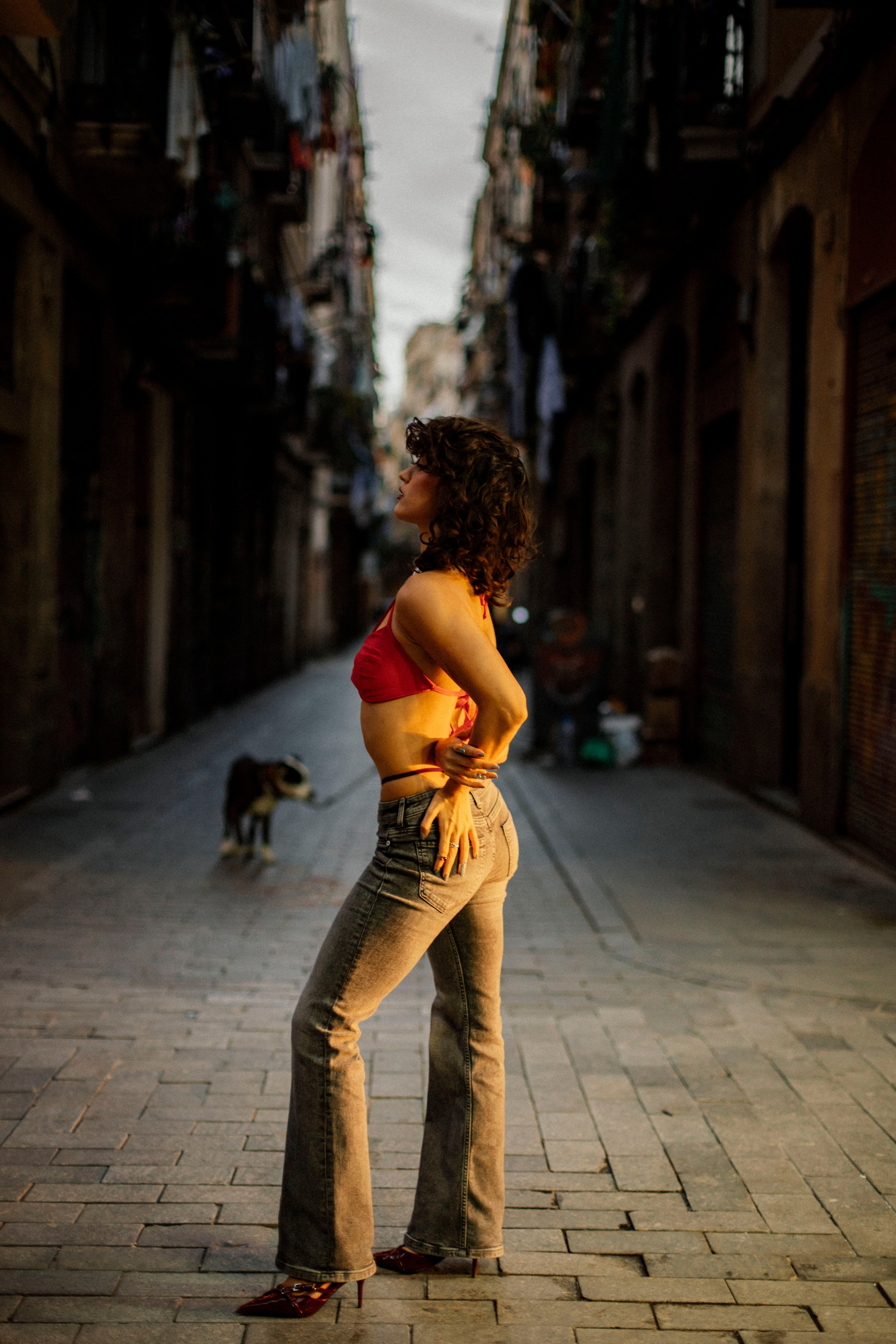Kristina Kulakova // El Raval. Photographer Anastasia Kirnosenko
