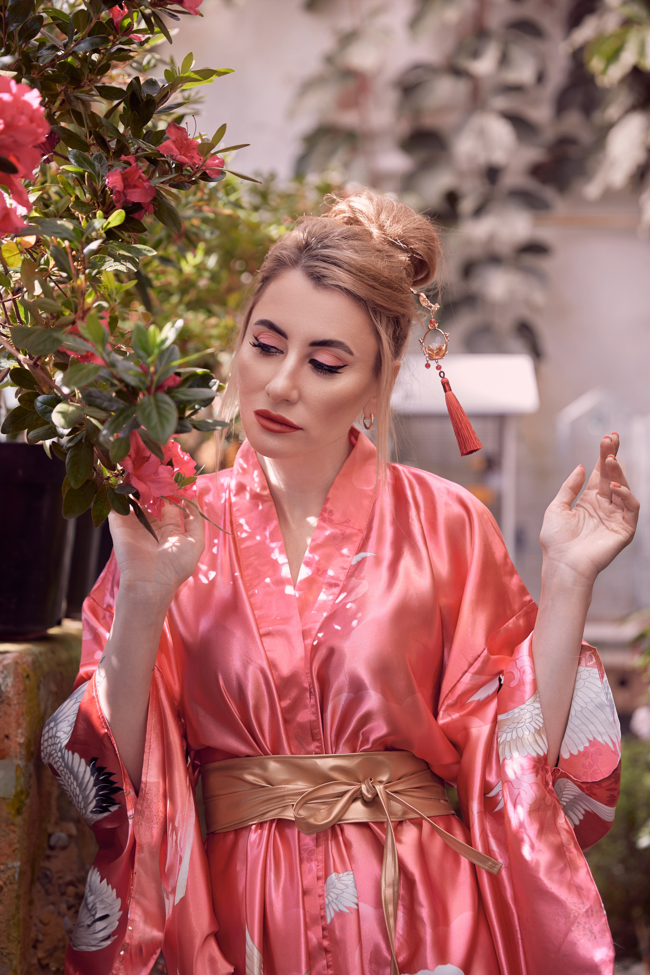 Марина, ботсад. Фотограф женского портрета, беременности и материнства Харькова Елена