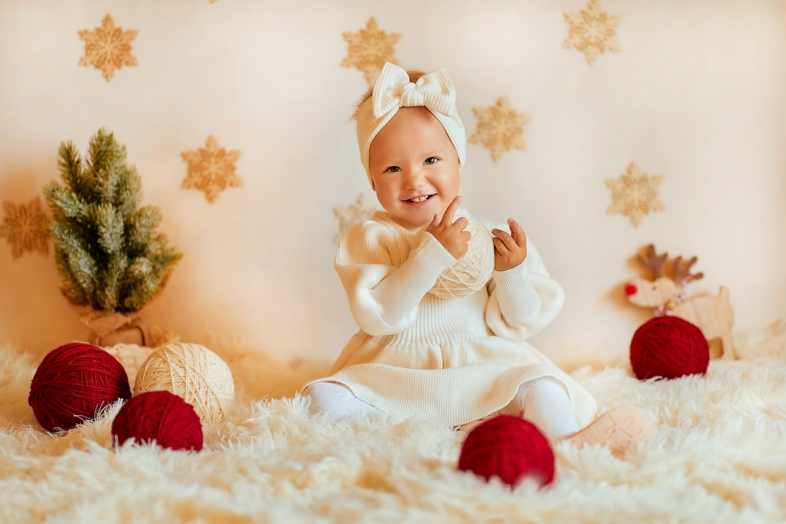 Новогодняя домашняя. Семейный и детский фотограф в Ярославле Юлия Галашина