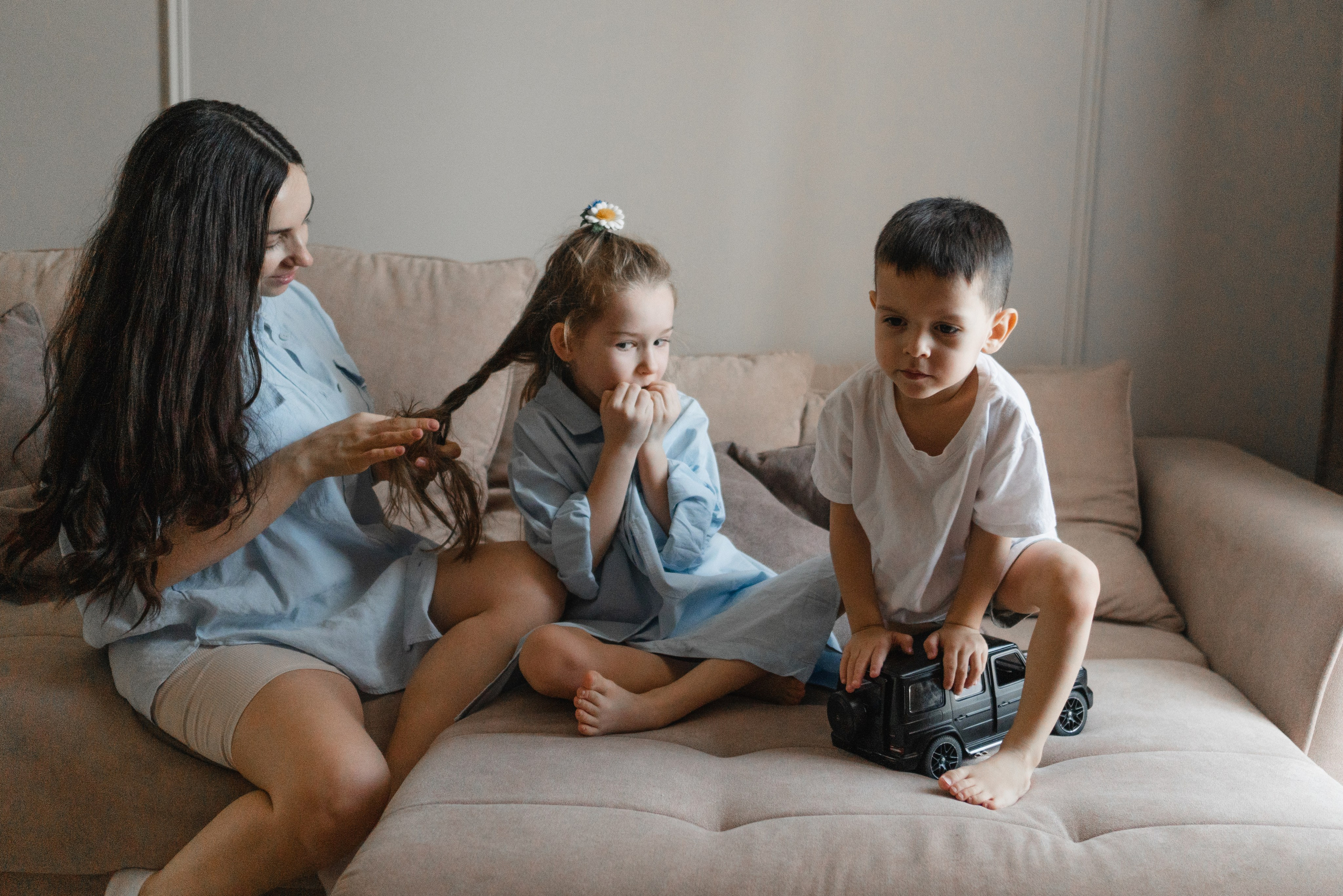 Алена, Лера и Марк. Семейный и детский фотограф в Санкт-Петербурге Наталья Григорьева