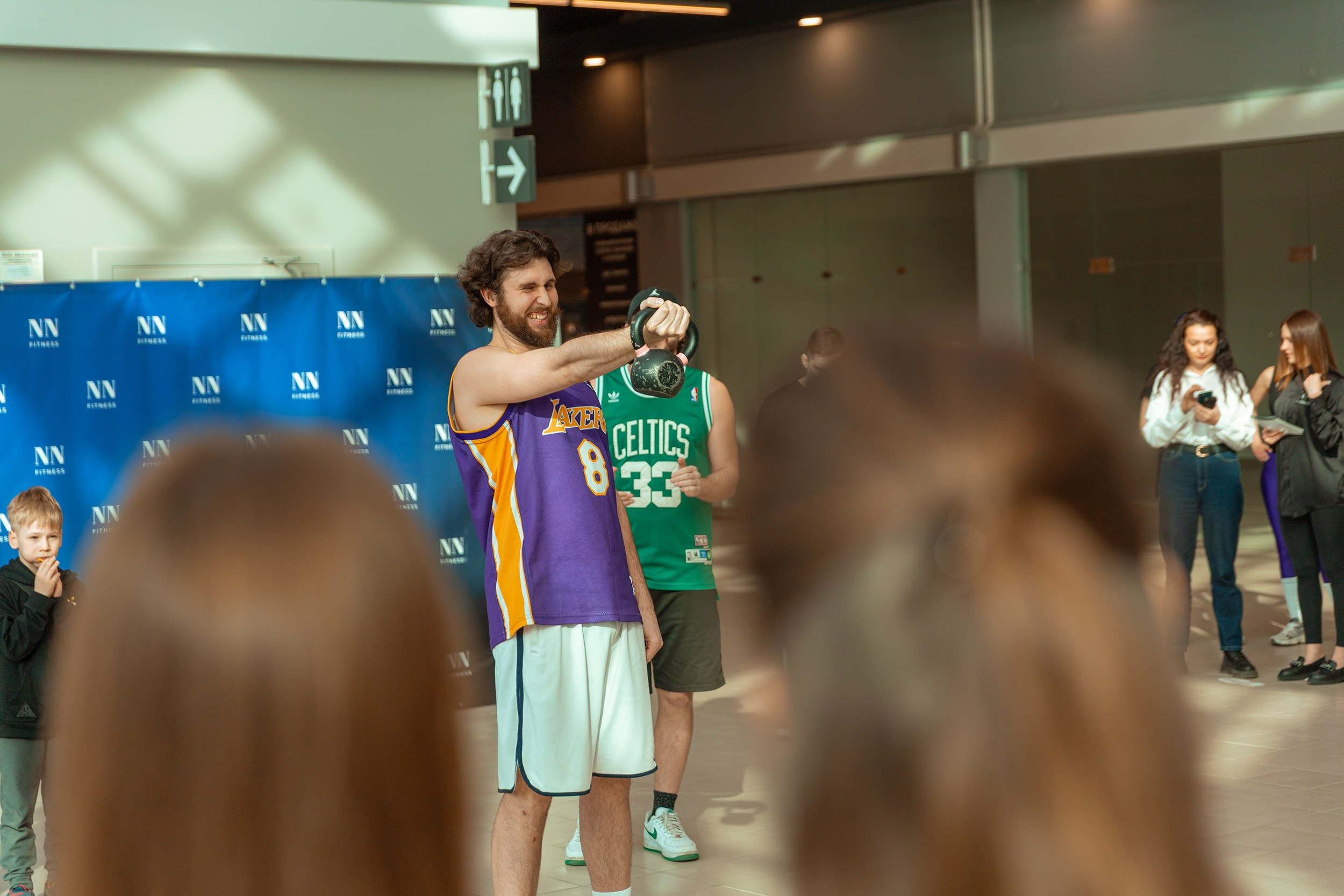 День рождения фитнес зала NN fitnes. Фотограф Тюмень