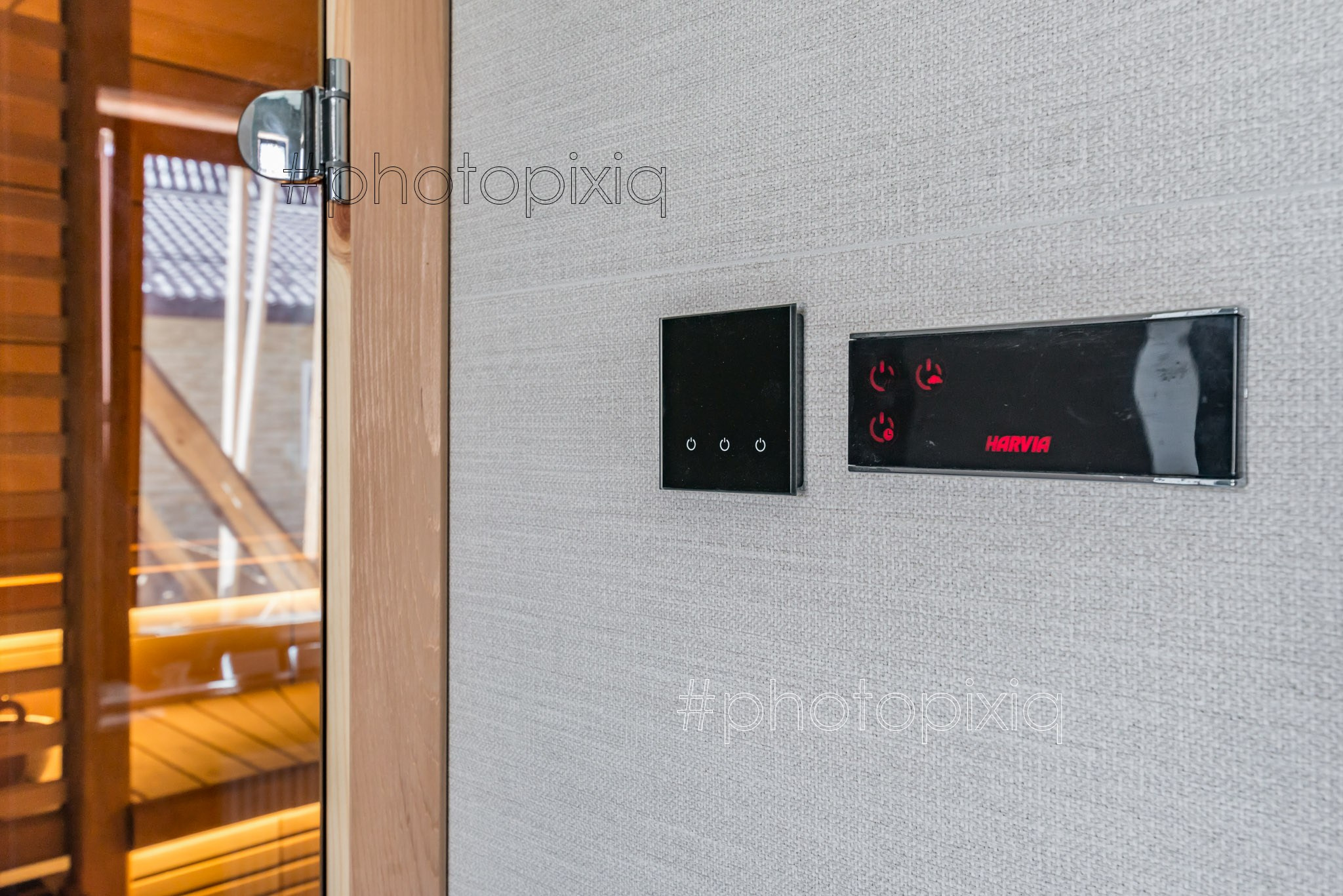 Интерьерная съёмка сауны с электропечью HARVIA. Интерьерная съёмка и виртуальные туры — Интерьерный фотограф Кузнецов Сергей (photopixiq)